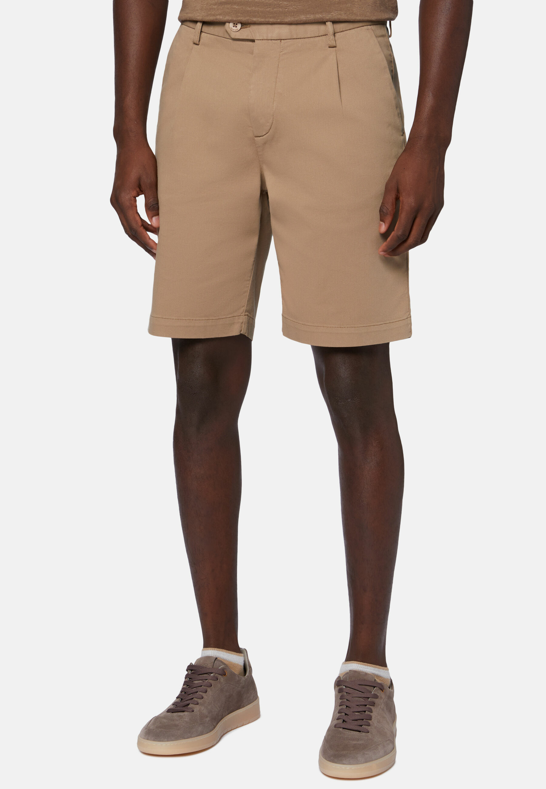 Bermuda En Coton Tencel Extensible