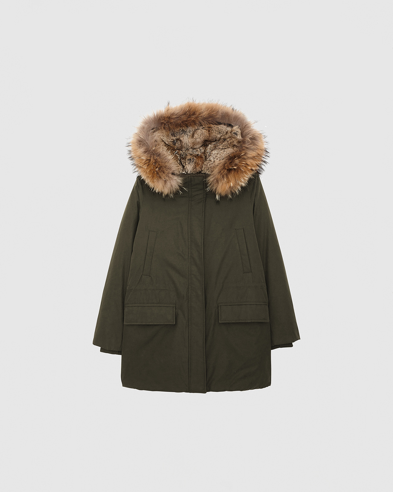 Parka Parson Kaki en Coton