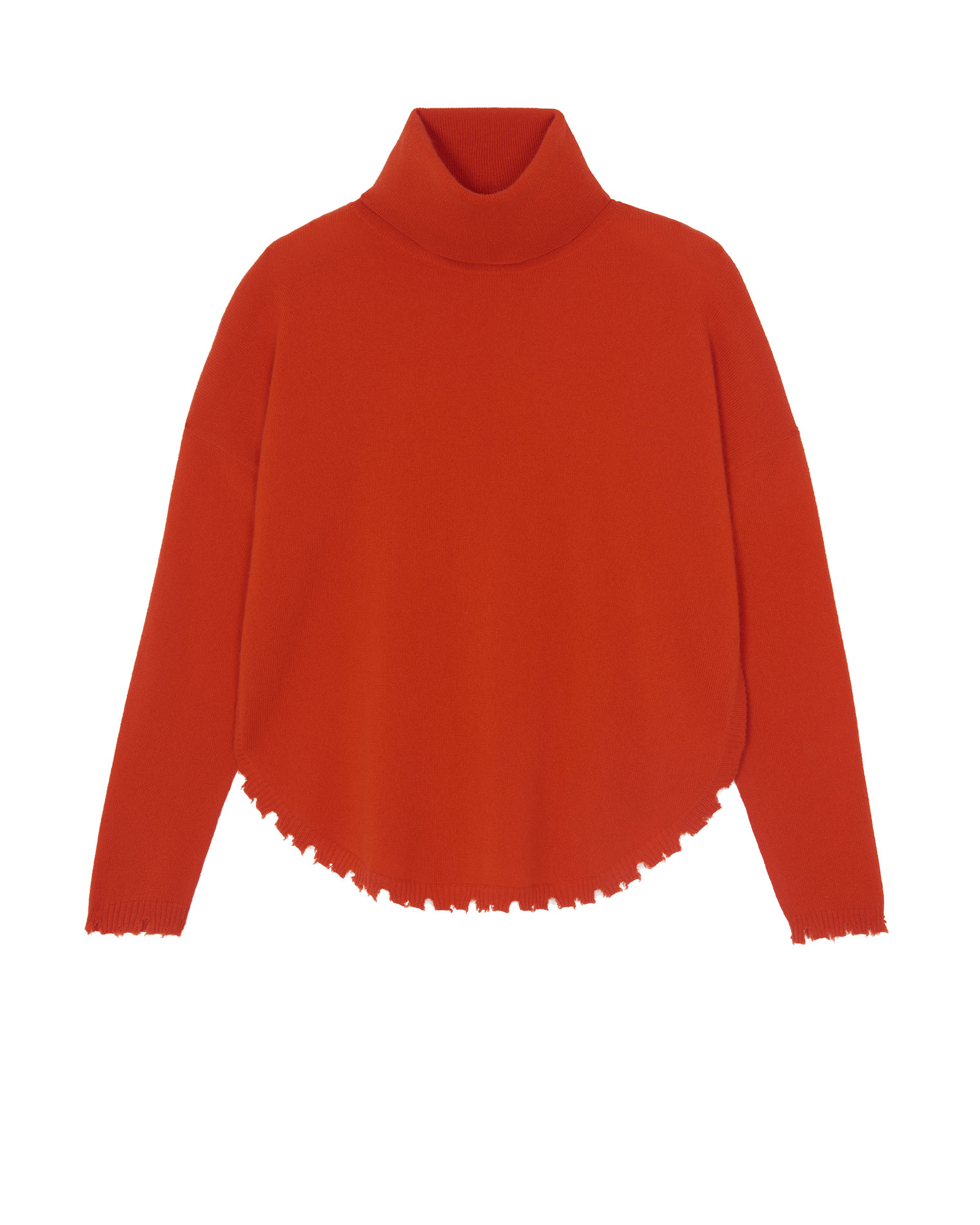Pull Mavis Pull Cachemire Col Roulé Liquette, 2 fils