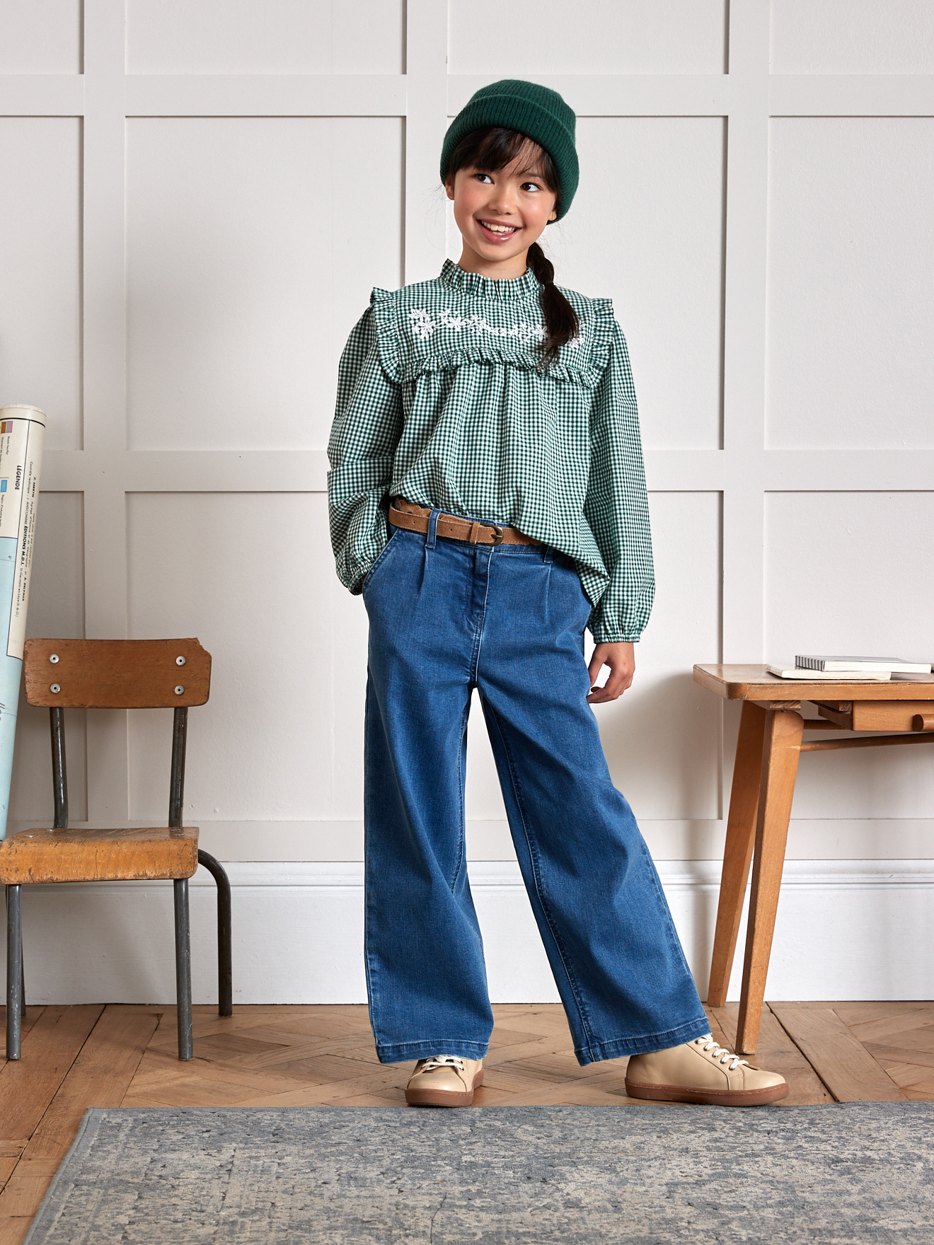 BLOUSE VICHY VER