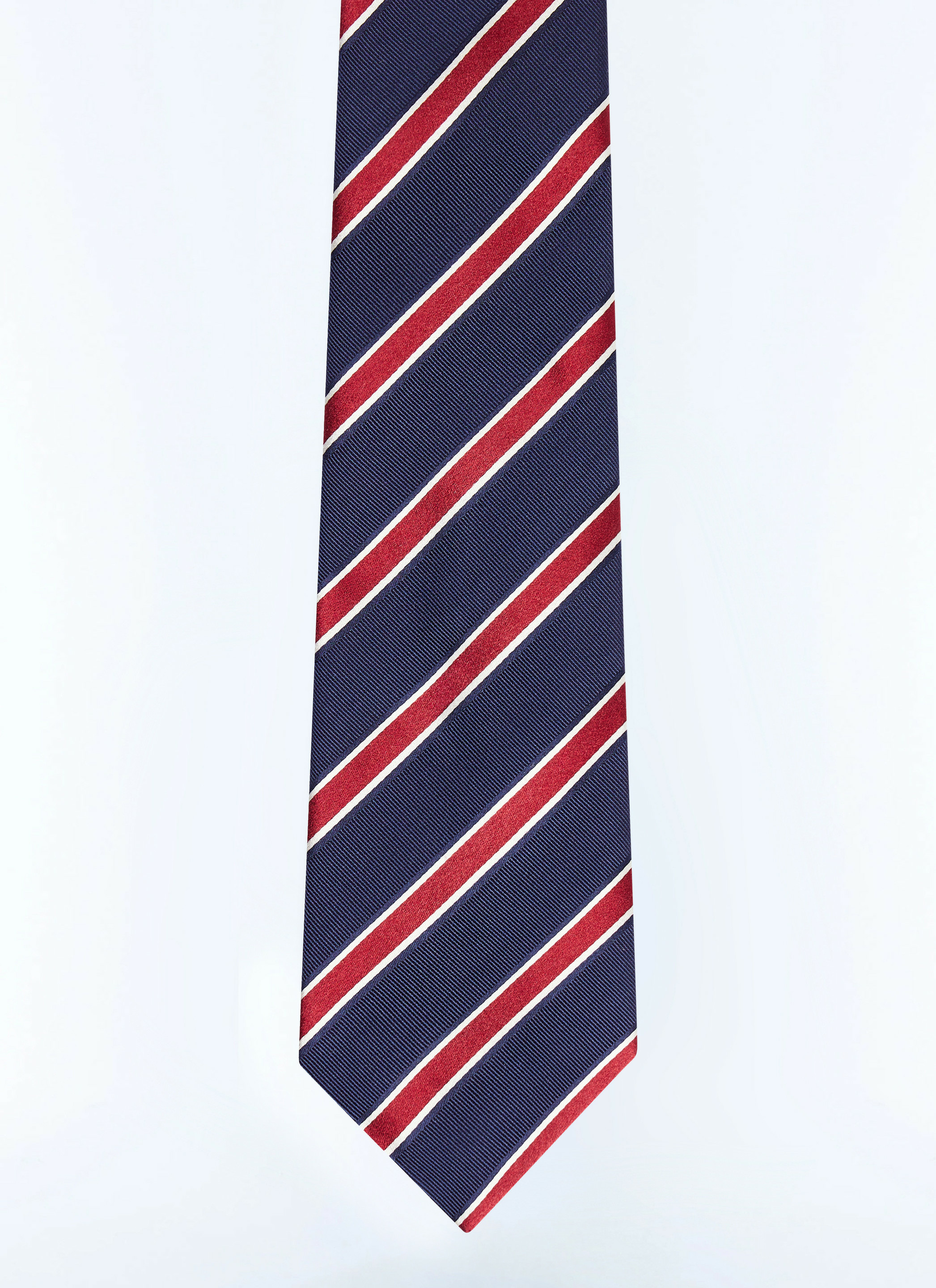 Cravate en soie à motif