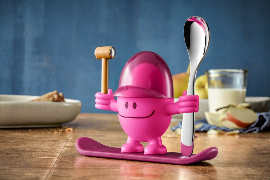 Coquetier enfant MC EGG rose