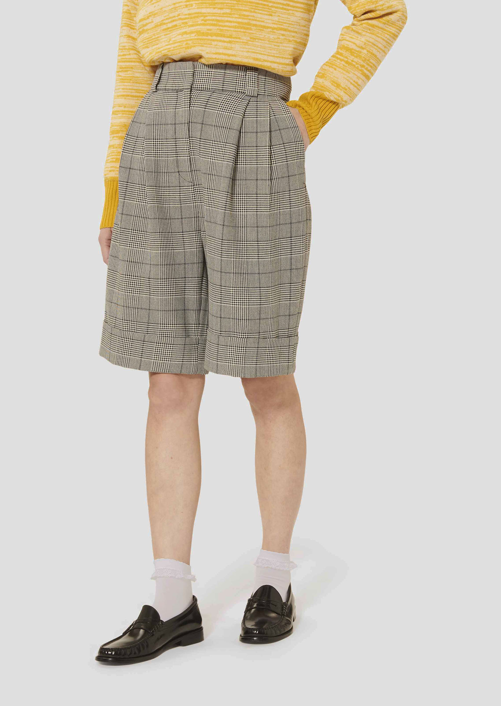 Short Swan-Charcoal en Polyester