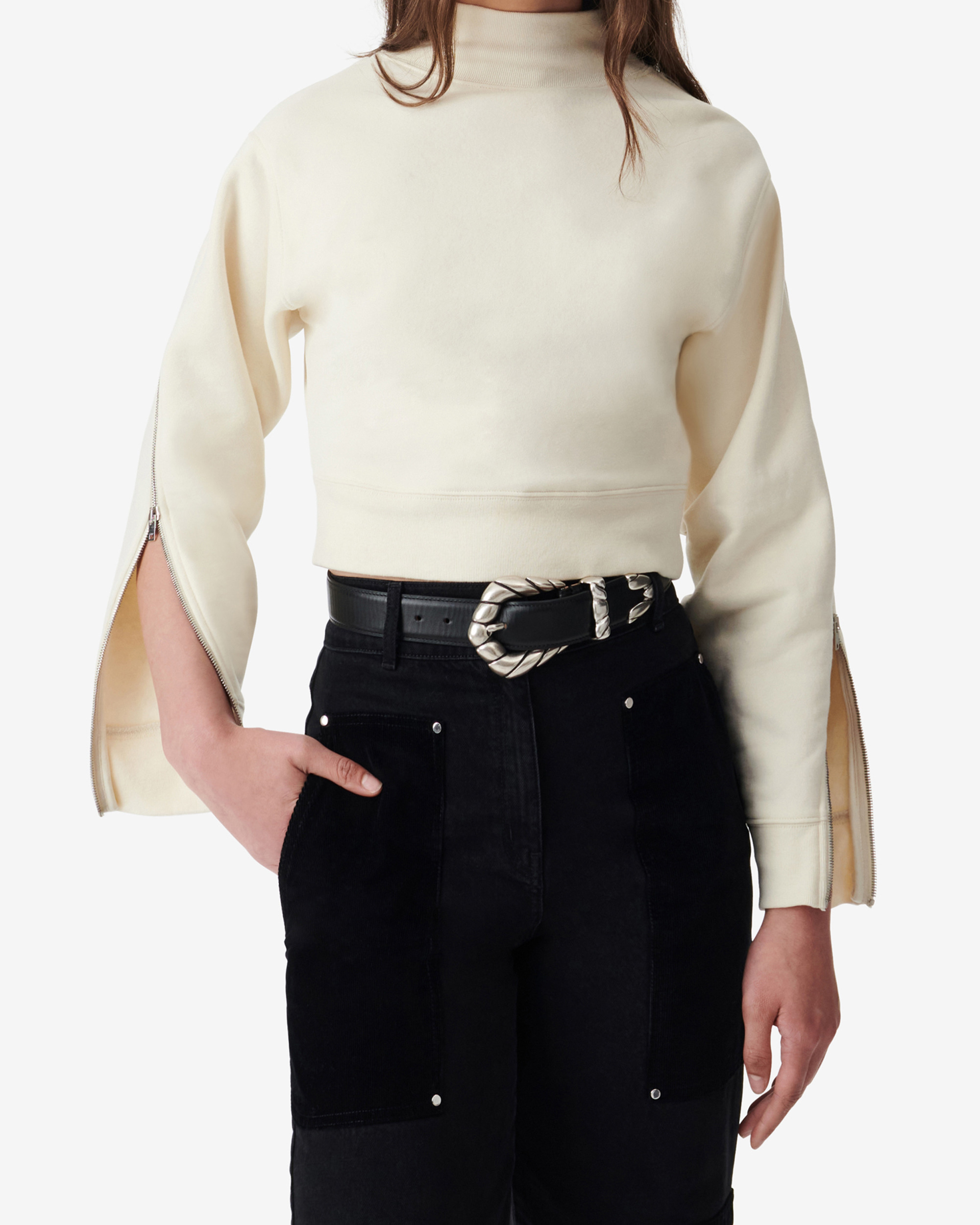 Sweat Col Montant Lasie