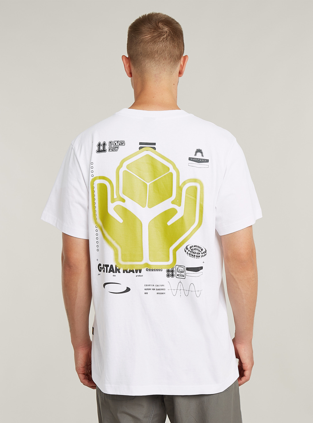 T-Shirt Back Graphic Loose