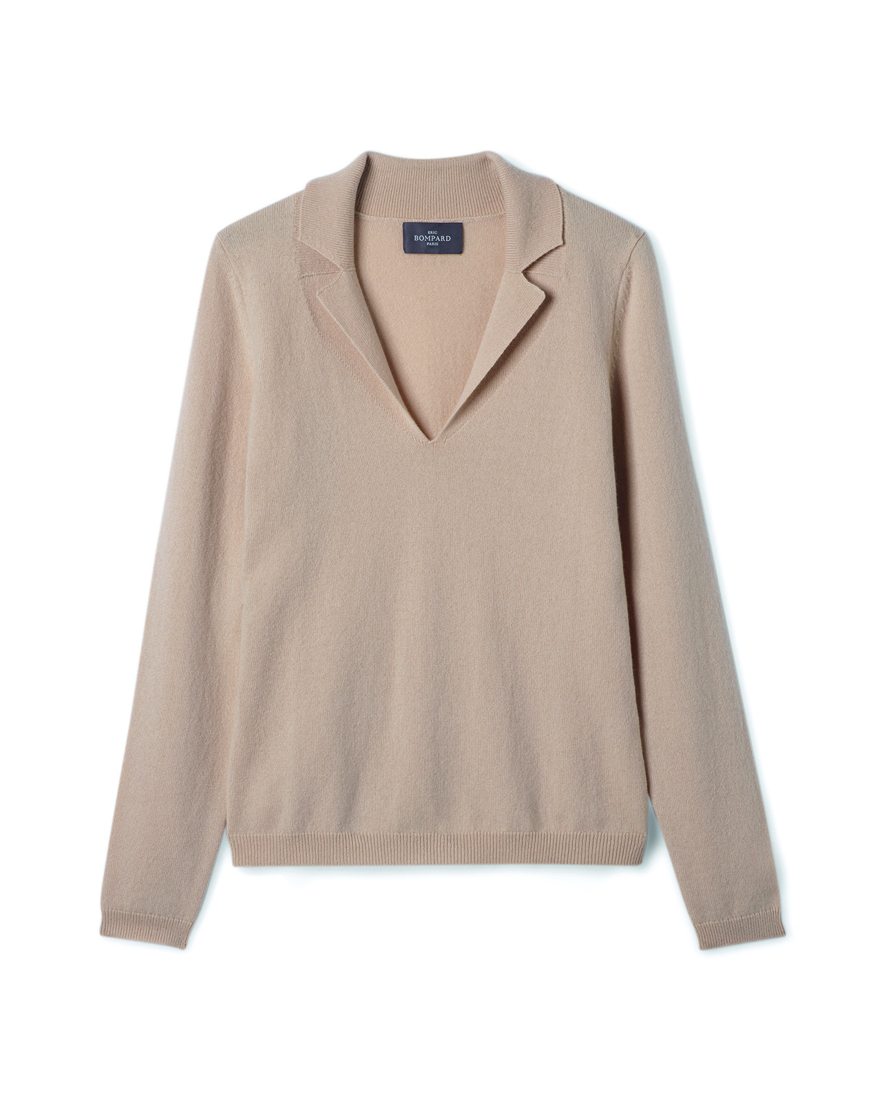 Pull col vareuse - Femme - CAMOMILLE