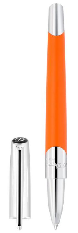 STYLO ROLLER DEFI MILLENIUM SILVER/ MATT ORANGE