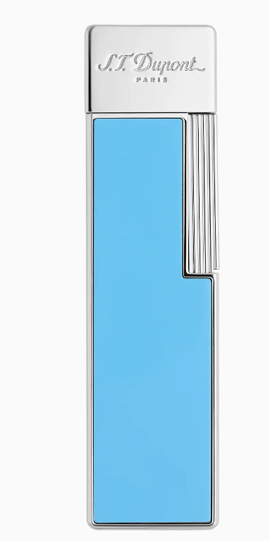 BRIQUET TWIGGY BLEU CIEL CHROME