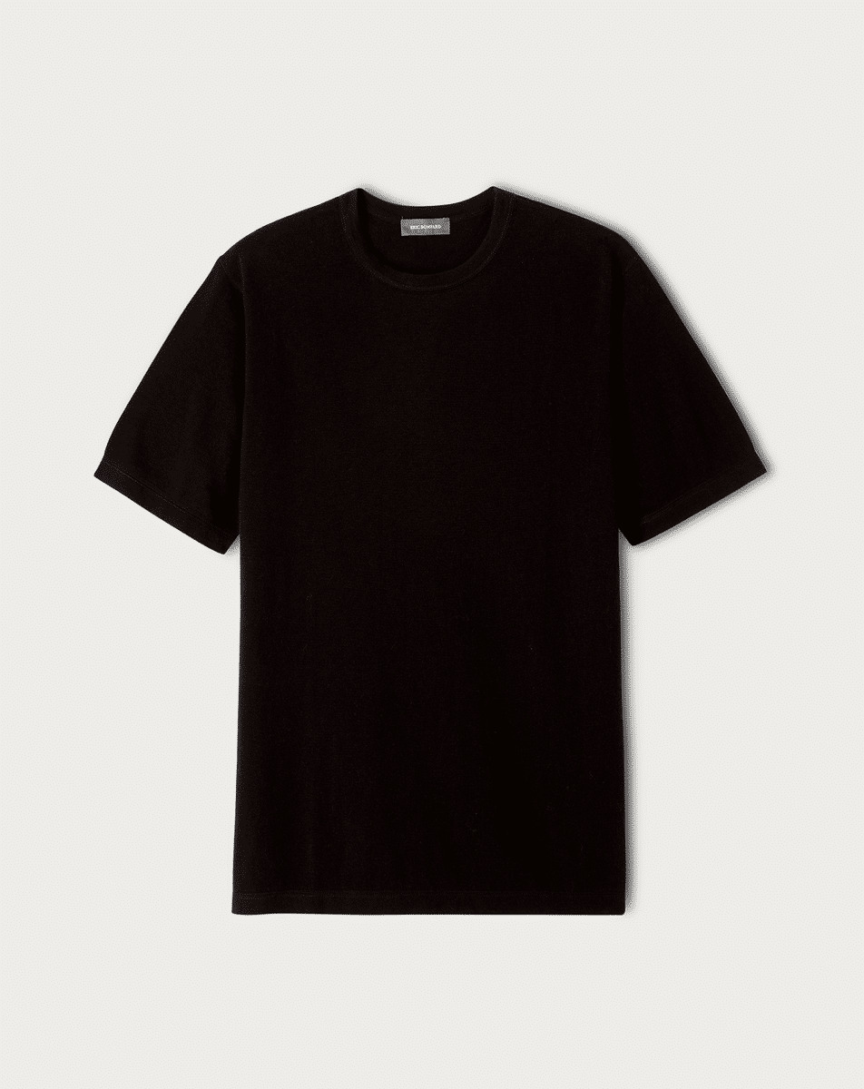 T-shirt ample ultrafin - Femme - NOIR