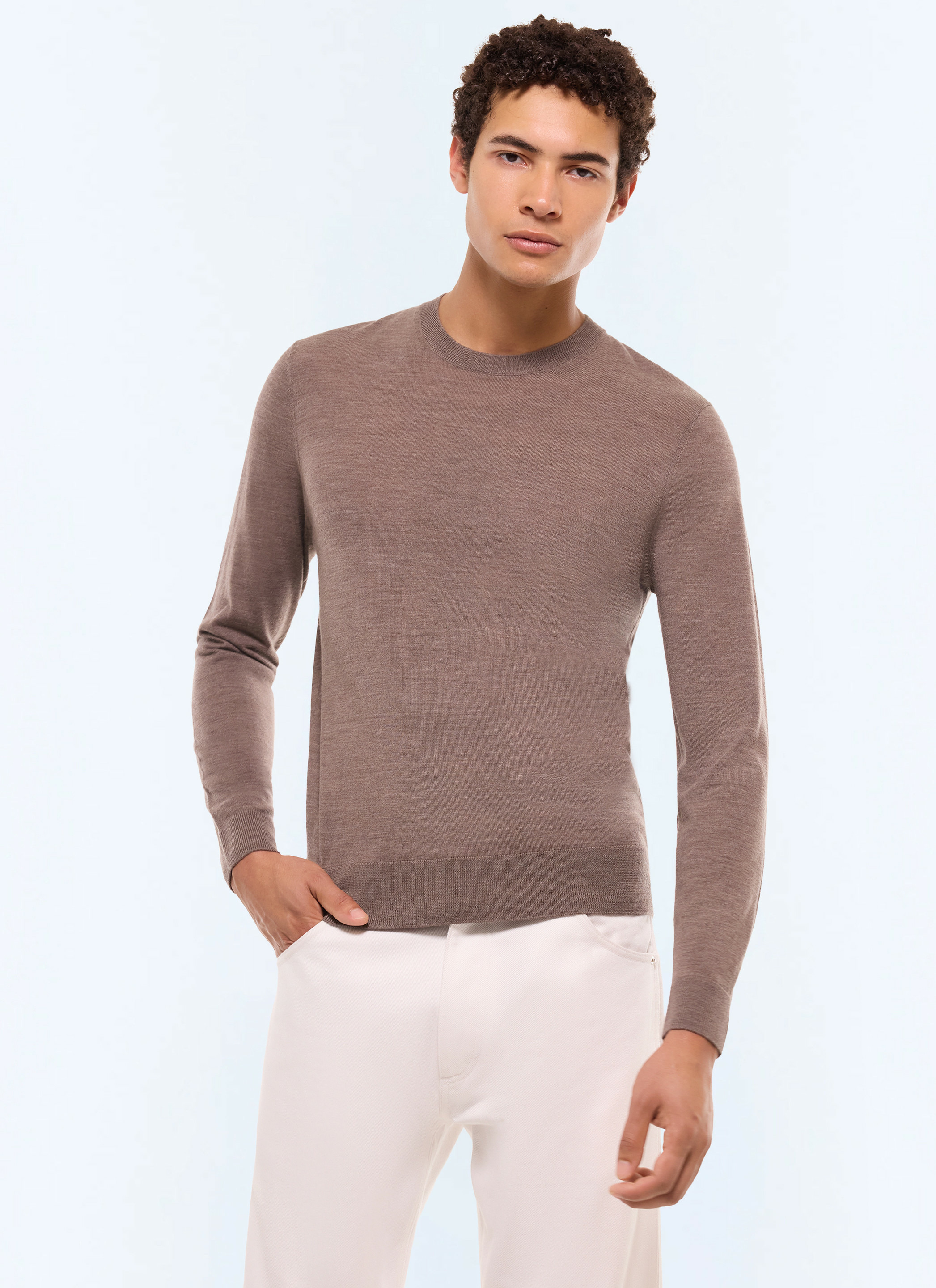 Pull en laine mérinos