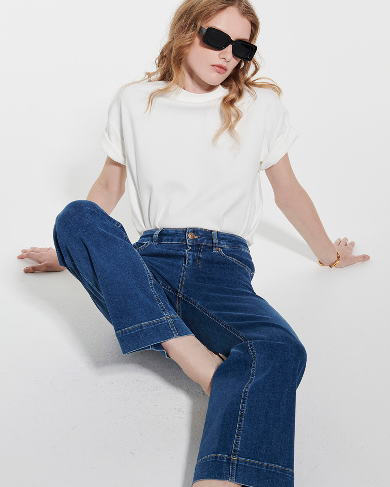 Jean Jani Stone en Coton