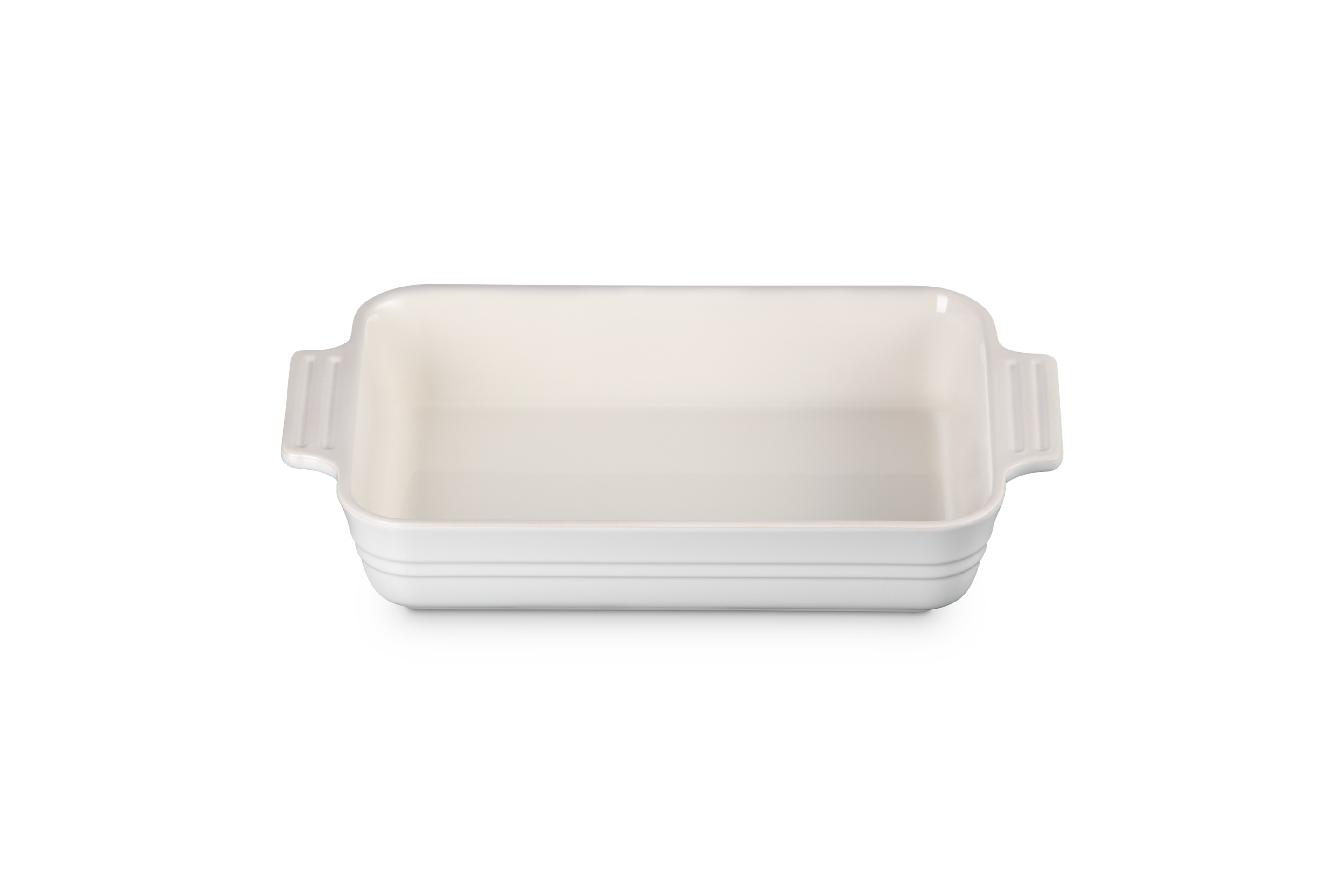 Plat rectangulaire classique 25cm en céramique vapeur