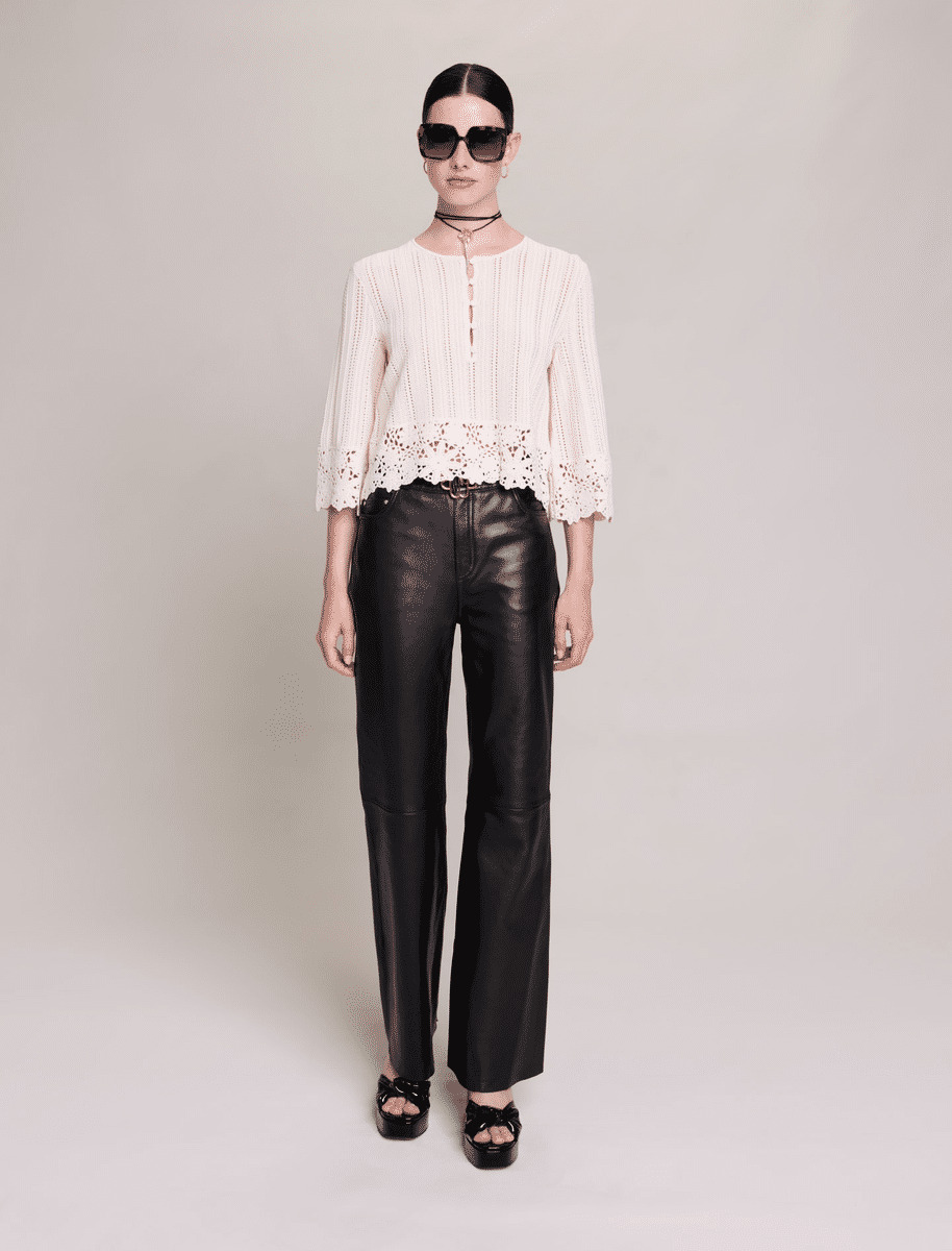 Top en maille