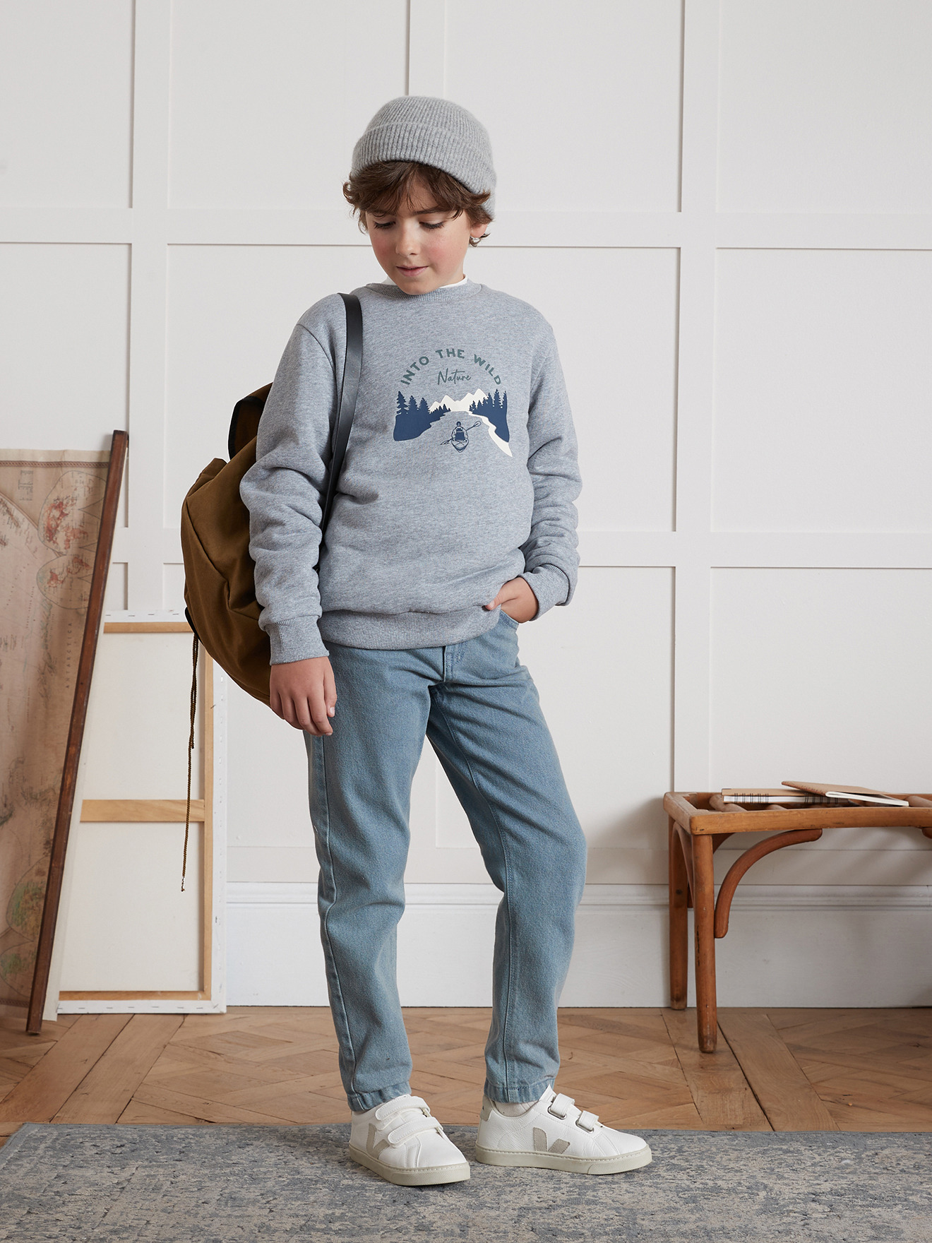 PULL COL ROND SHERPA