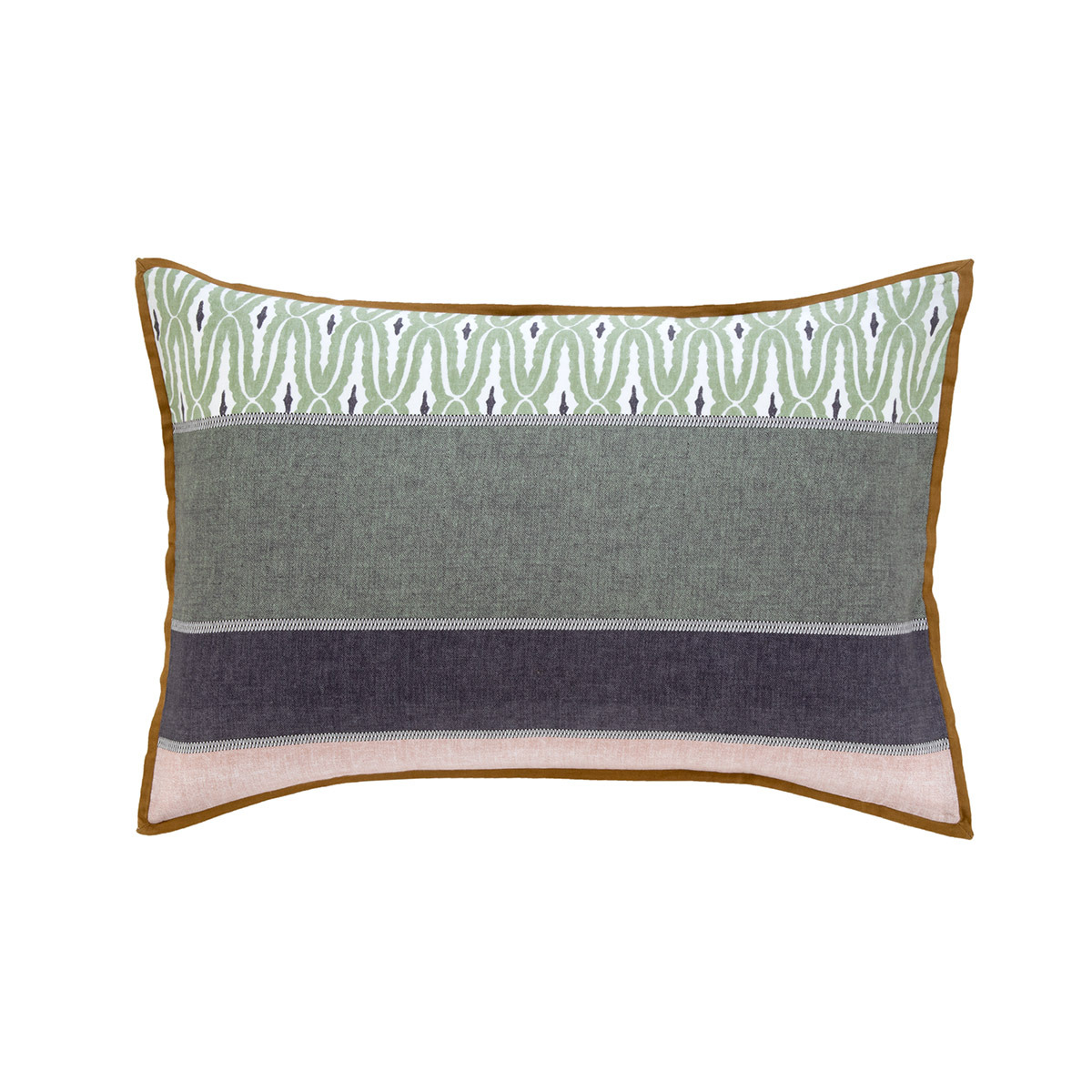 Olivier Desforges - Taie d'oreiller en satin de coton lavé, Bragance