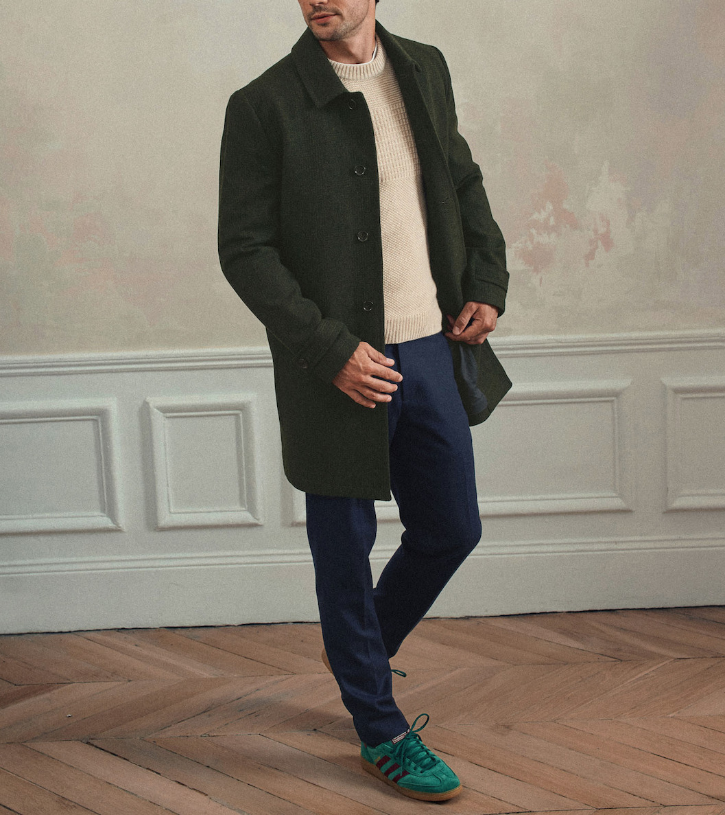 Manteau Edward Khaki