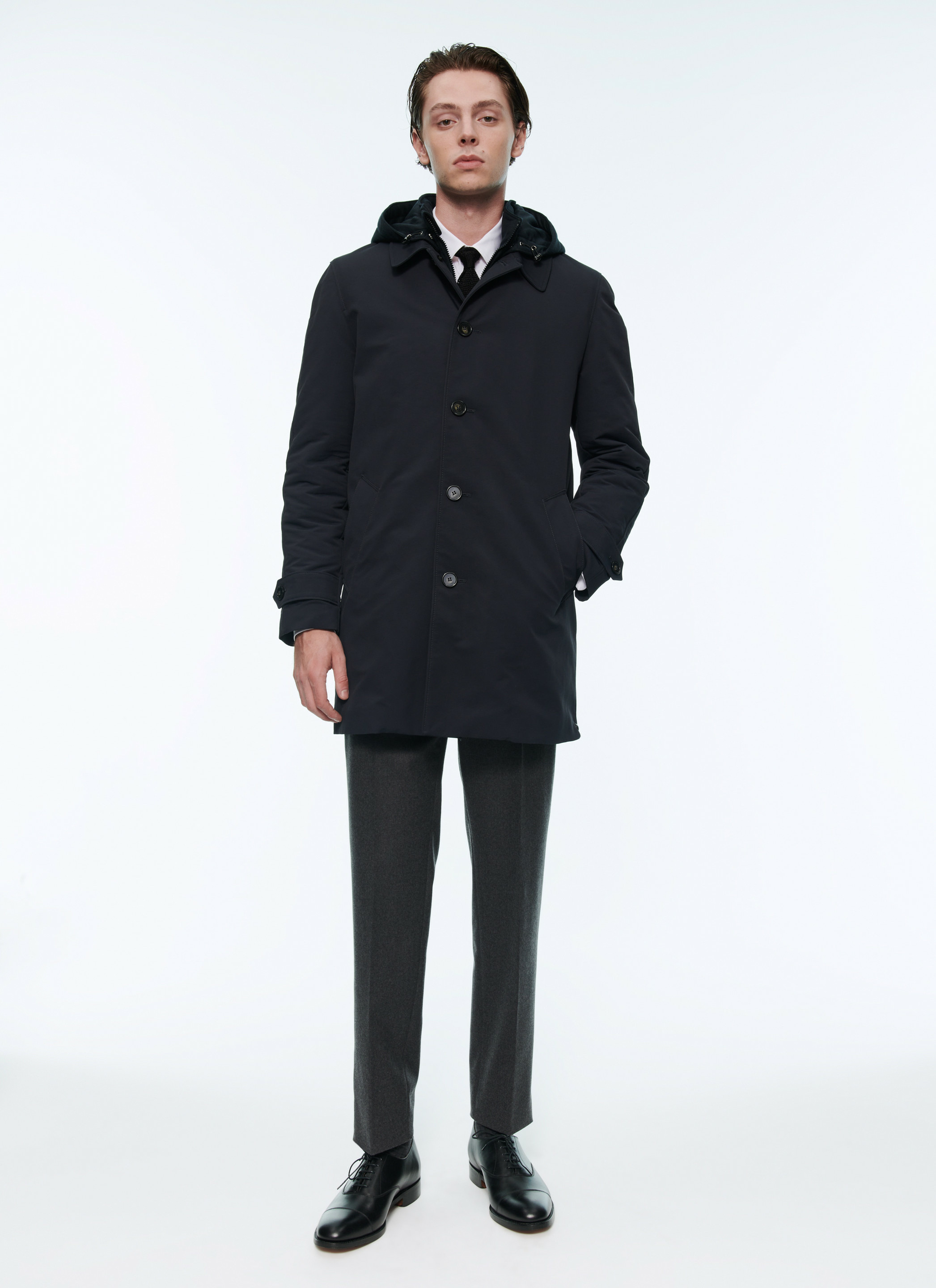 Parka en toile déperlante