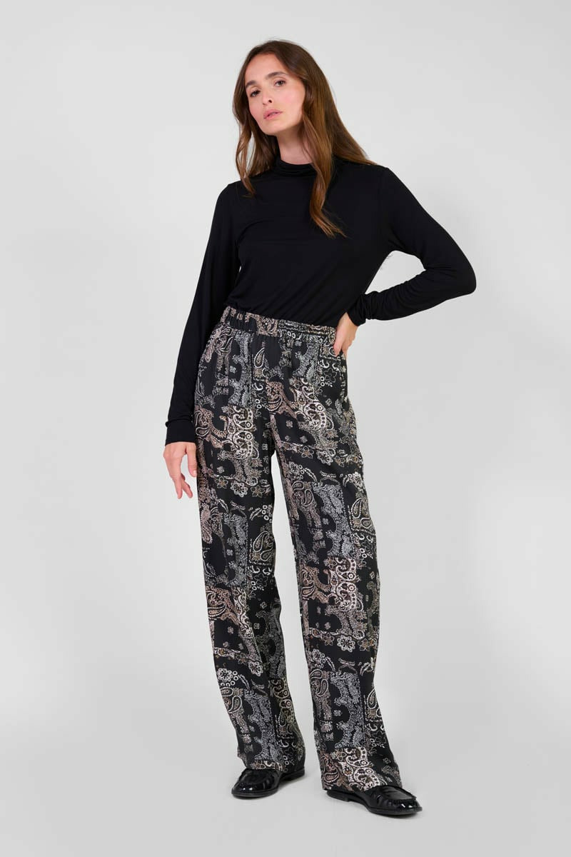 Pantalon loose, large BULBIZA