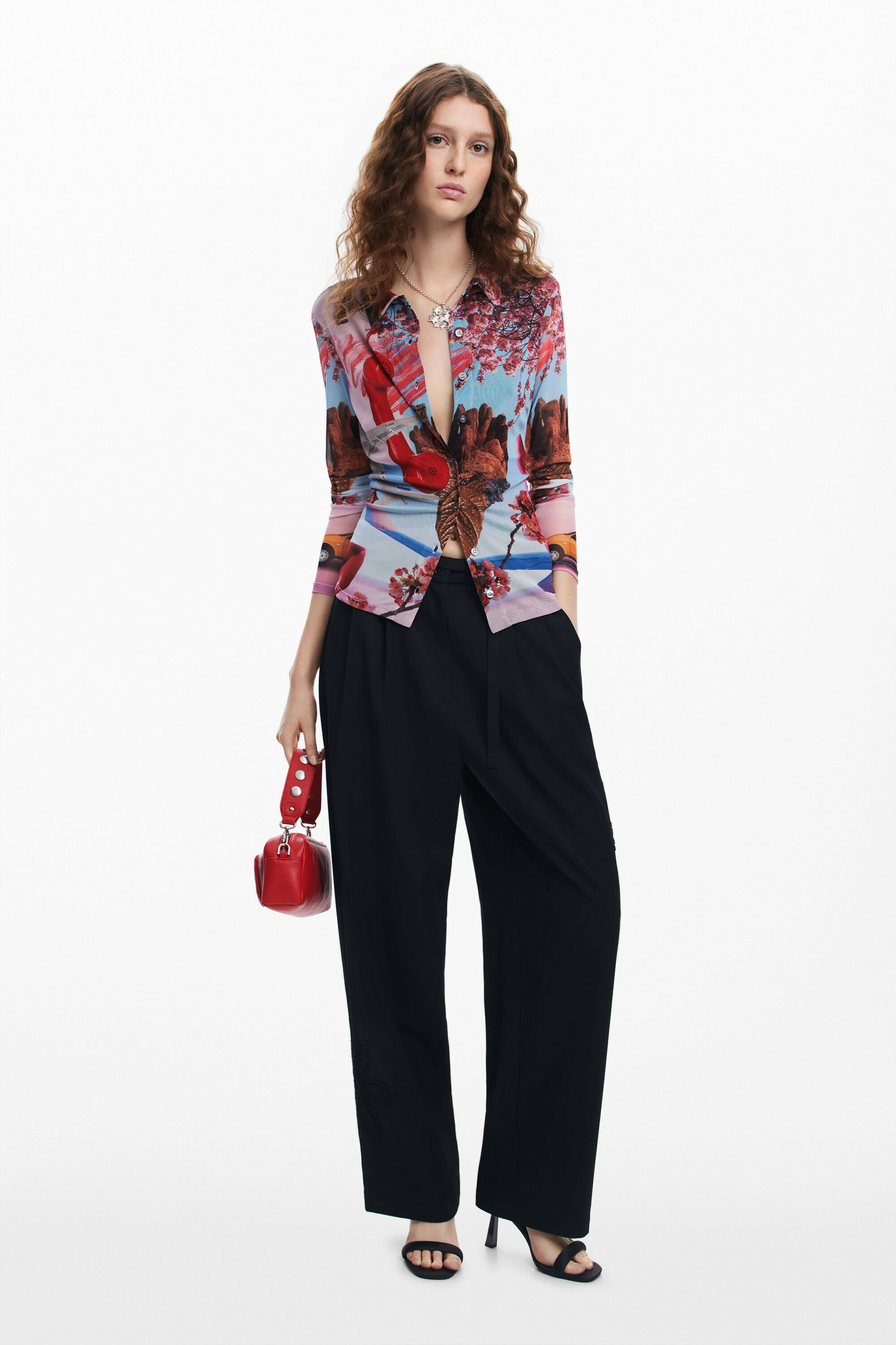 CHEMISE SURREAL BLOSSOM LACROIX