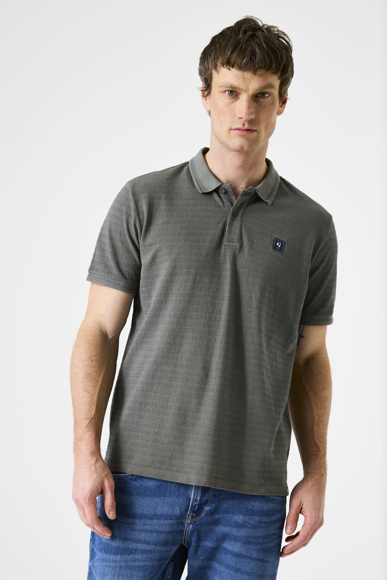 Men Polo Green