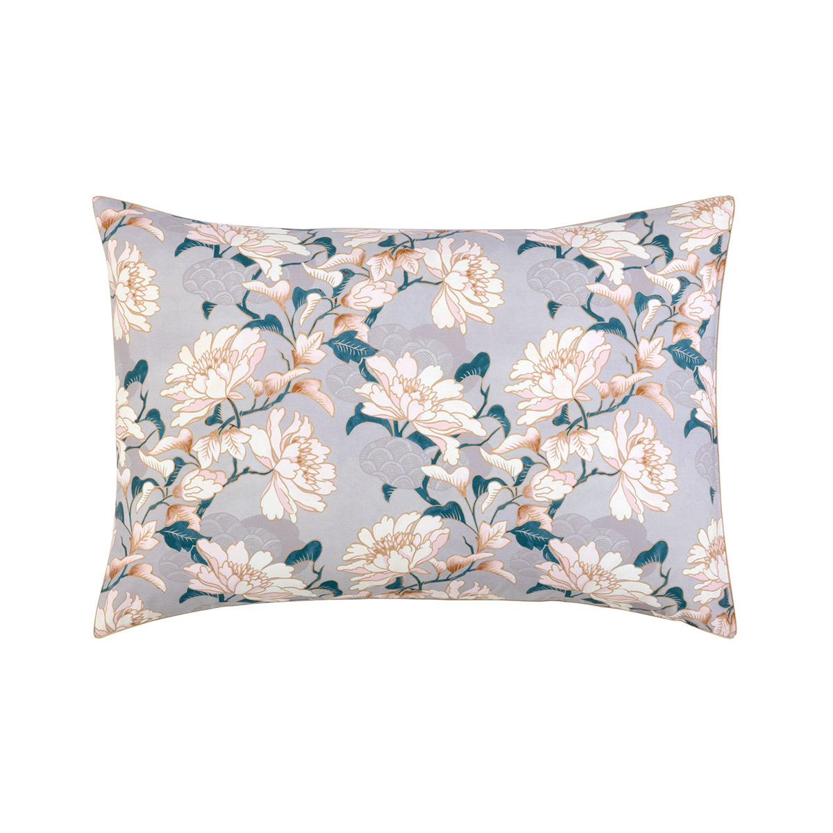 Kenzo - Taie d'oreiller en satin rose, K Mitsuko