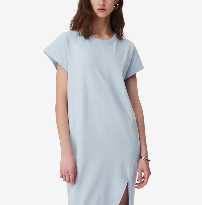 Robe T-Shirt À Fente Litonya