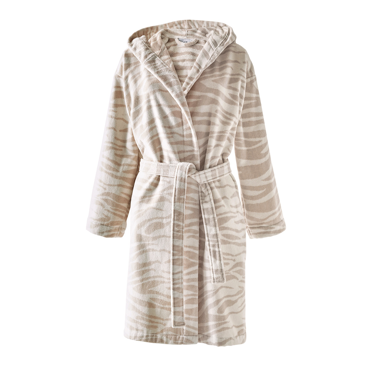 PEIGNOIR | Zèbre - Beige