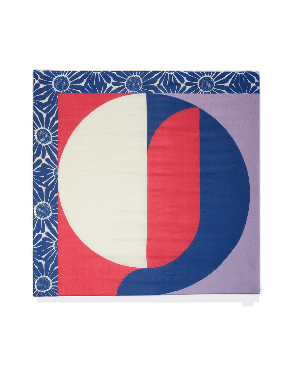 Carré imprimé formes abstraites - Accessoire - ROSE FESTIVAL