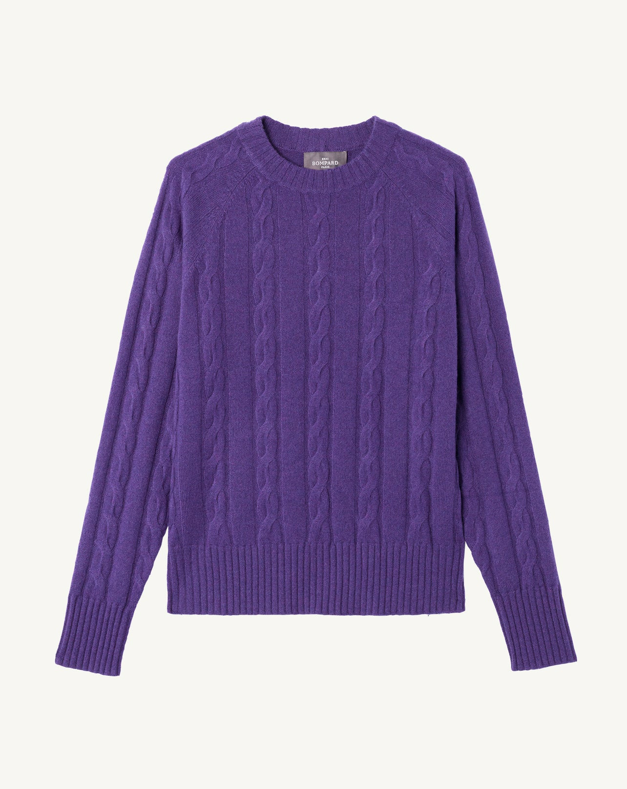 Pull col rond à torsades - Femme - VANDA