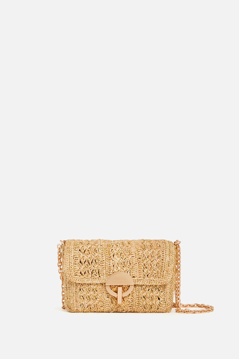 Sac nano Moon en raphia et lurex Printemps Eté 2022