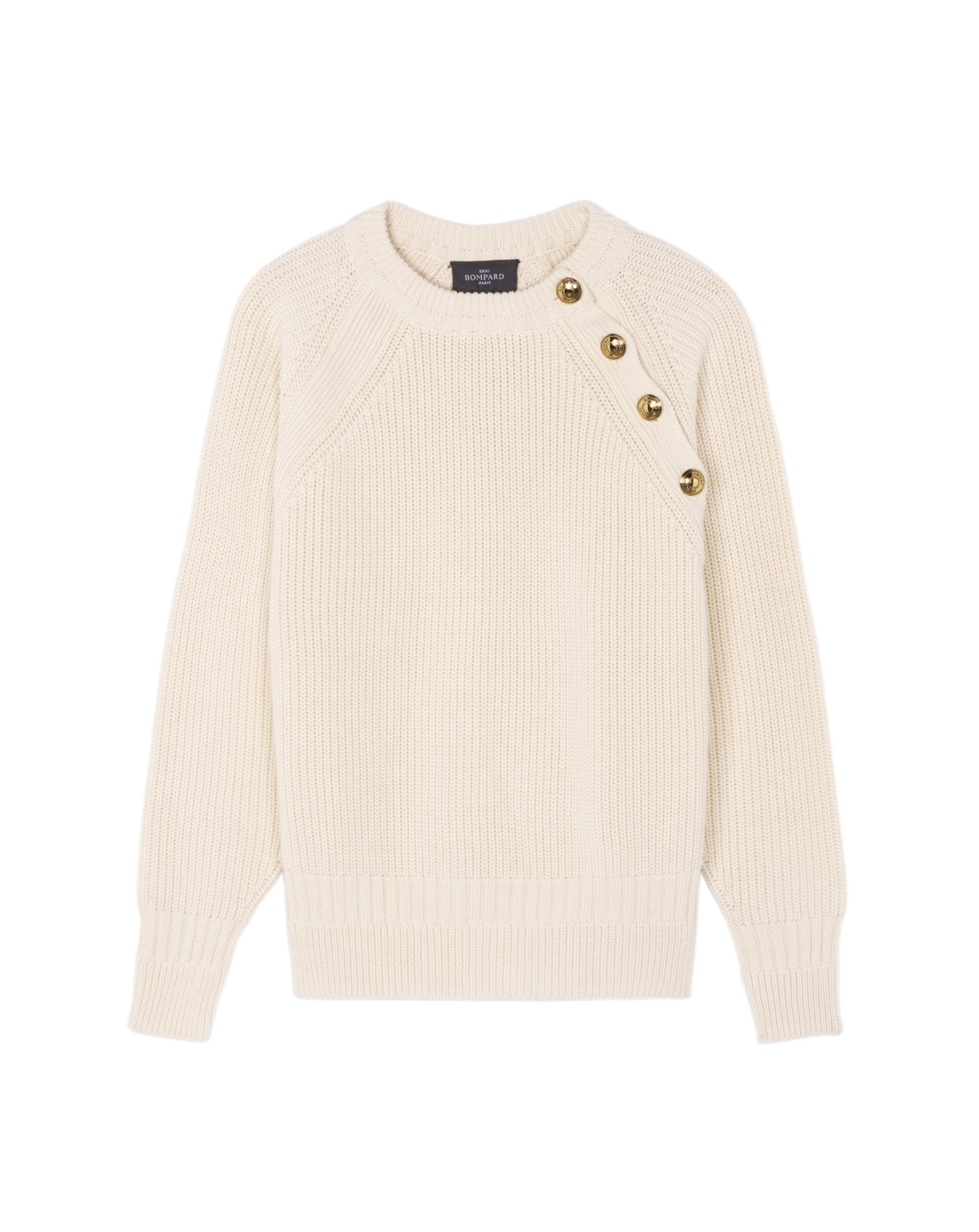 Pull en côtes  - Femme - NATUREL