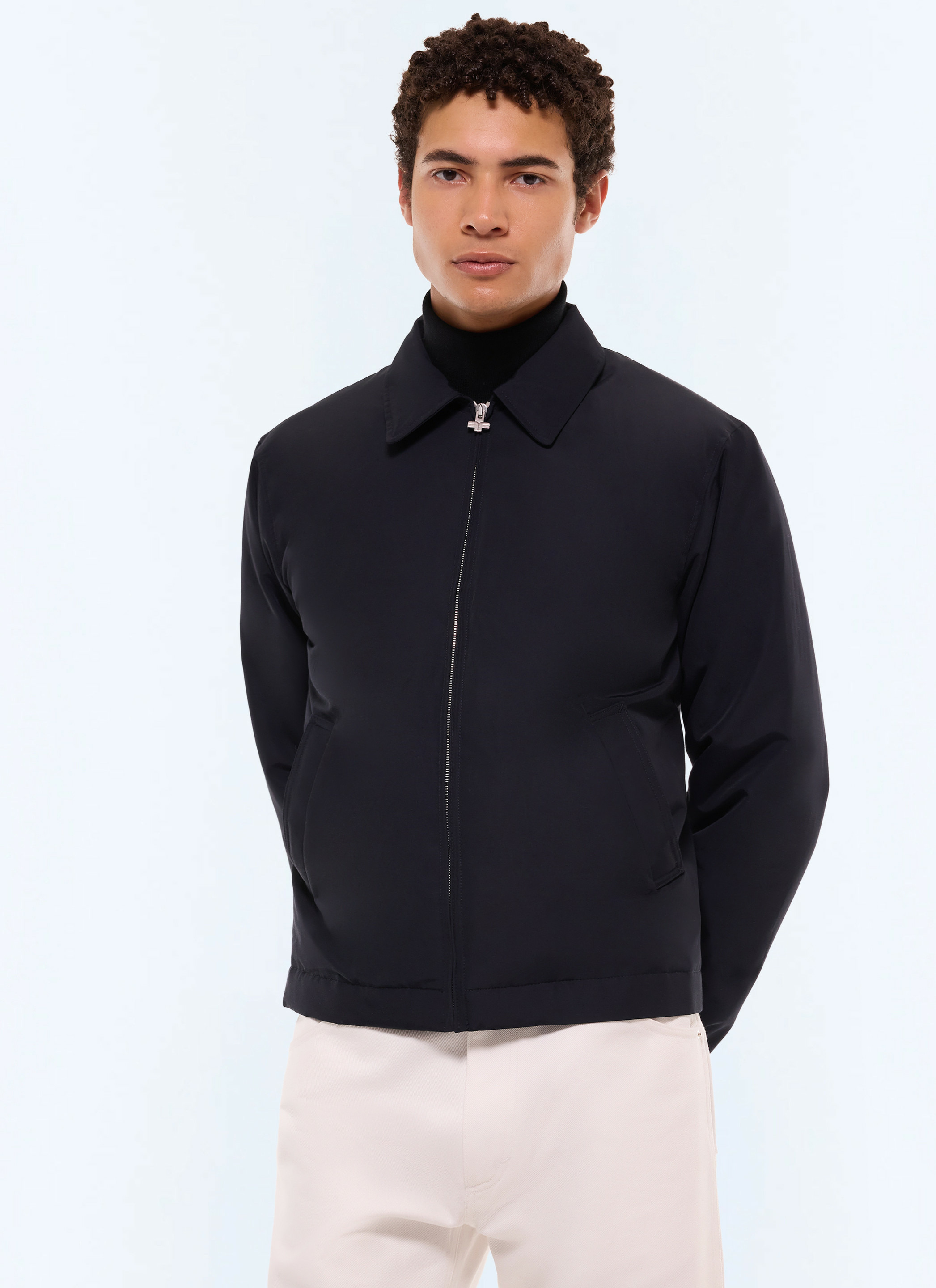 Blouson matelassé en tissu déperlant