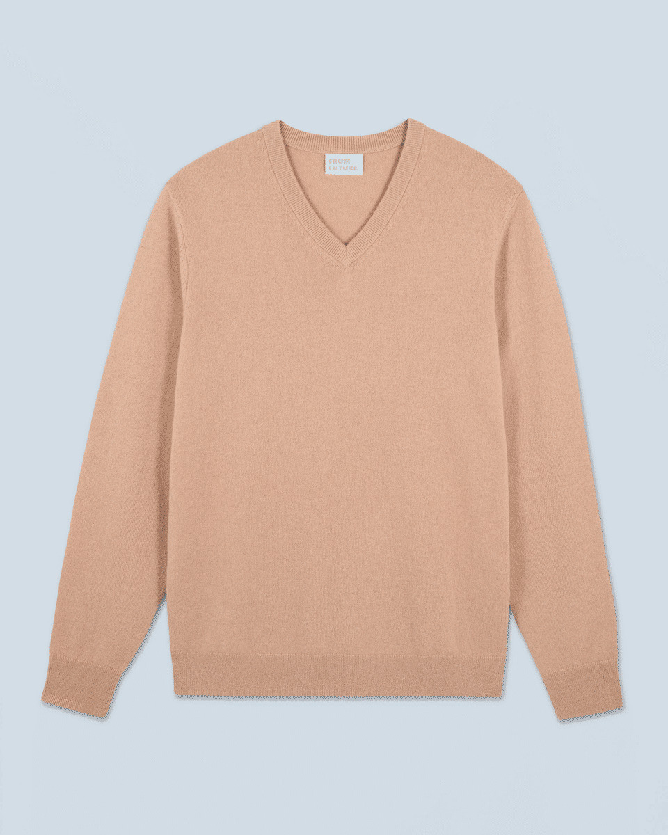 Pull Col V Basique