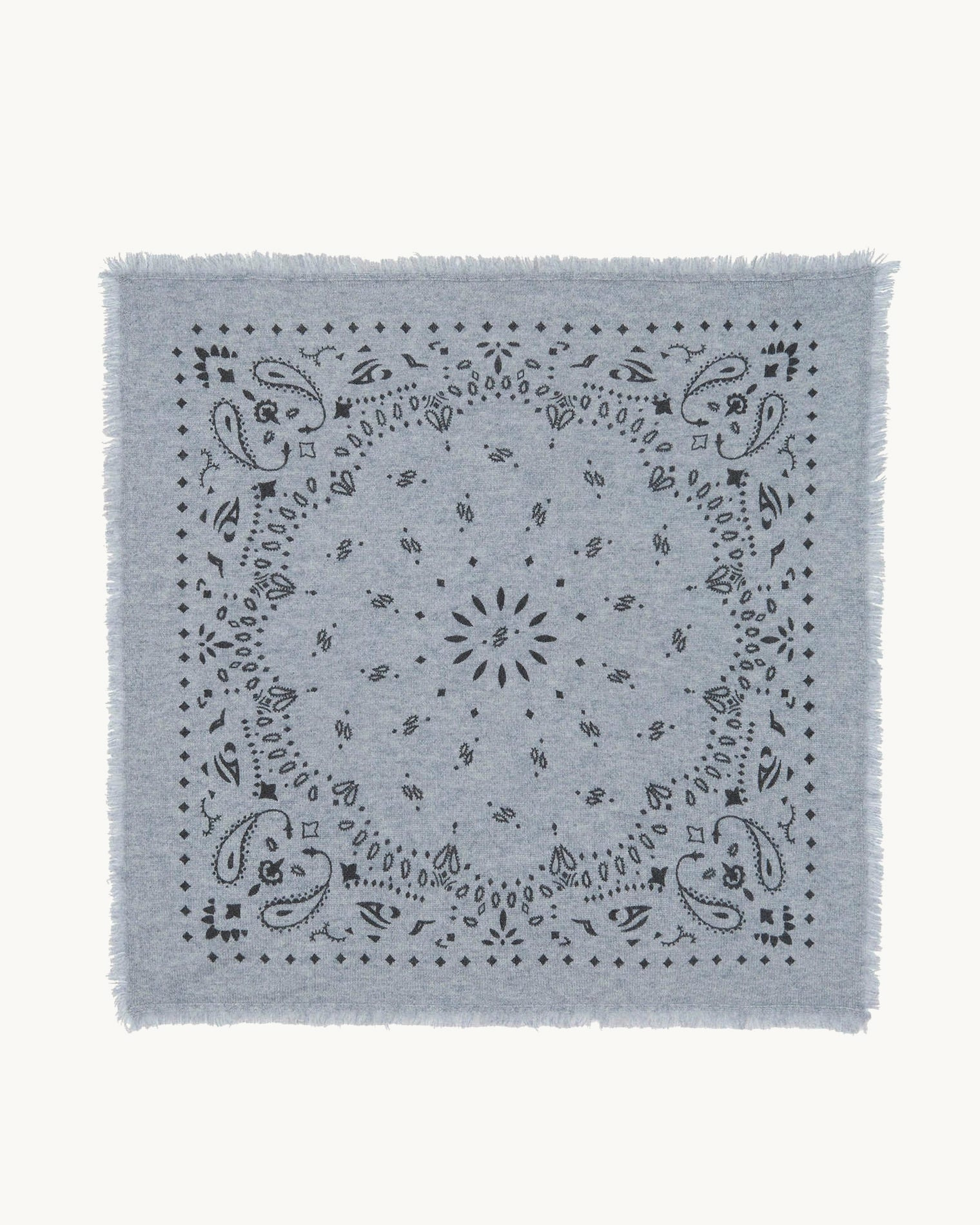 Bandana Hachiko Grand bandana cachemire imprimé