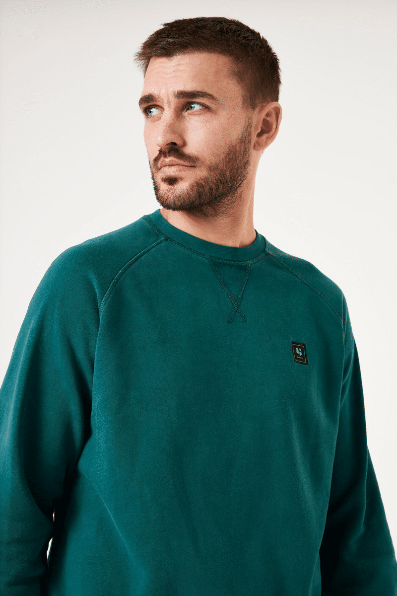 Men Sweater Green