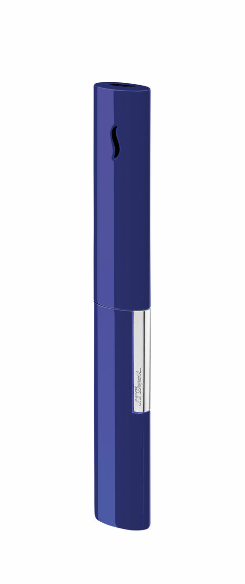 briquet de table The Wand bleu - chrome