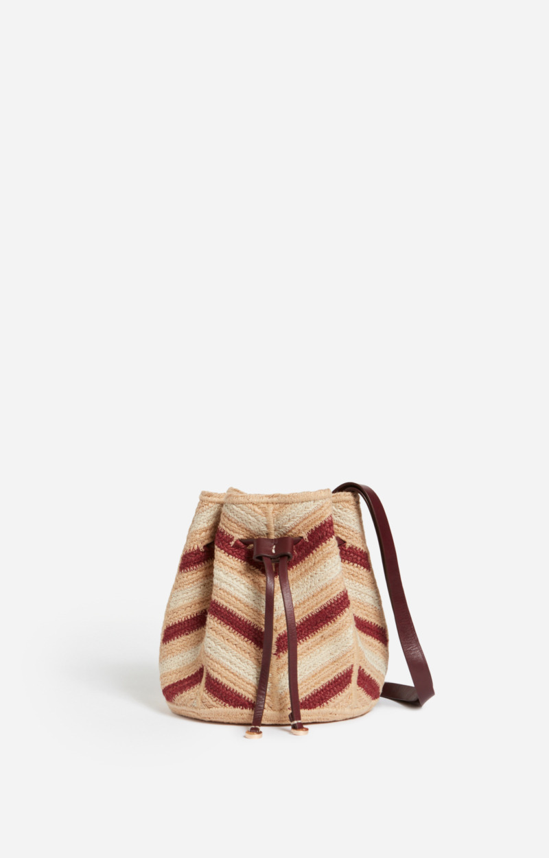 Sac Bourse En Jute En viscose