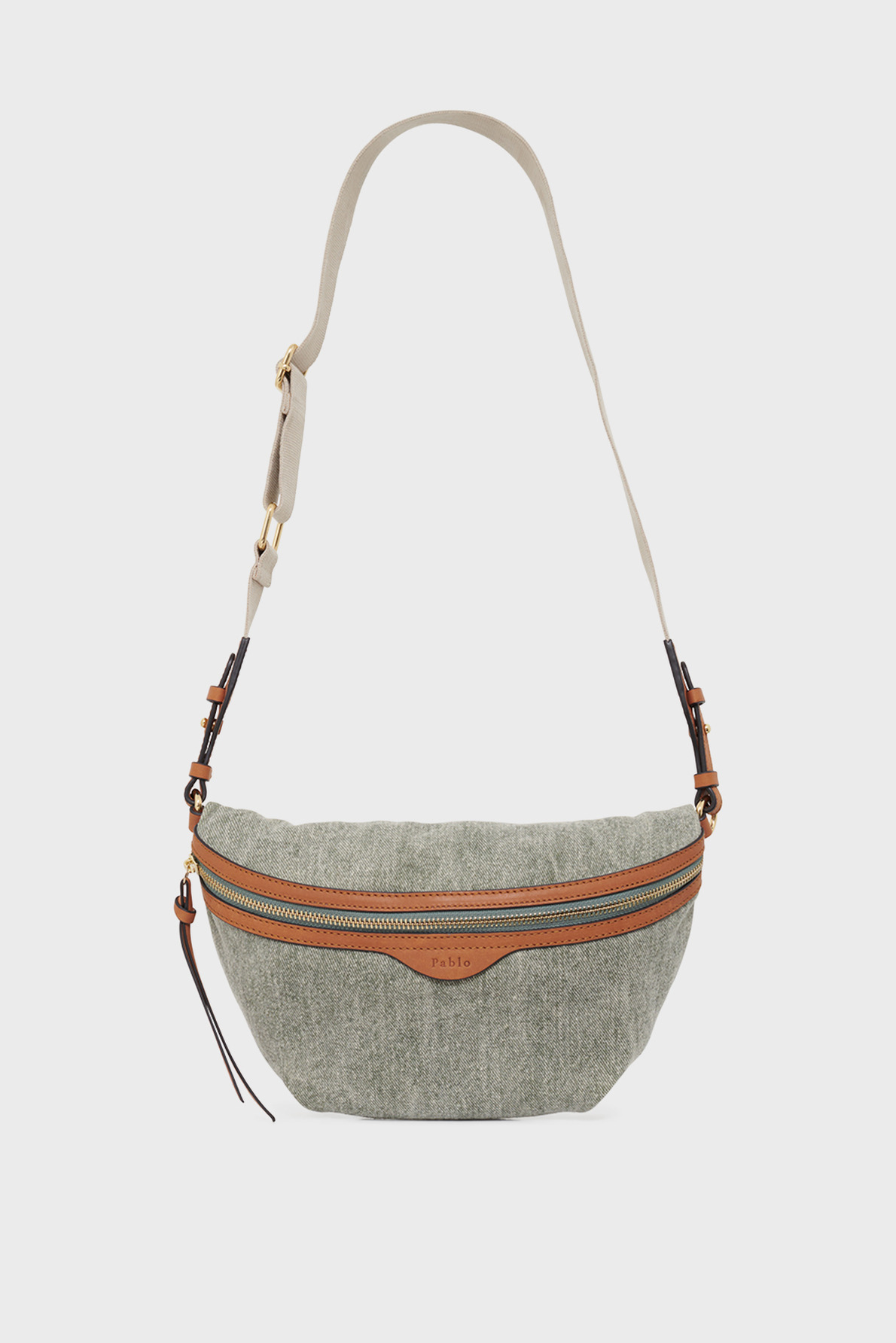 Sac Abbie Sac Banane En Toile Et Cuir Abbie