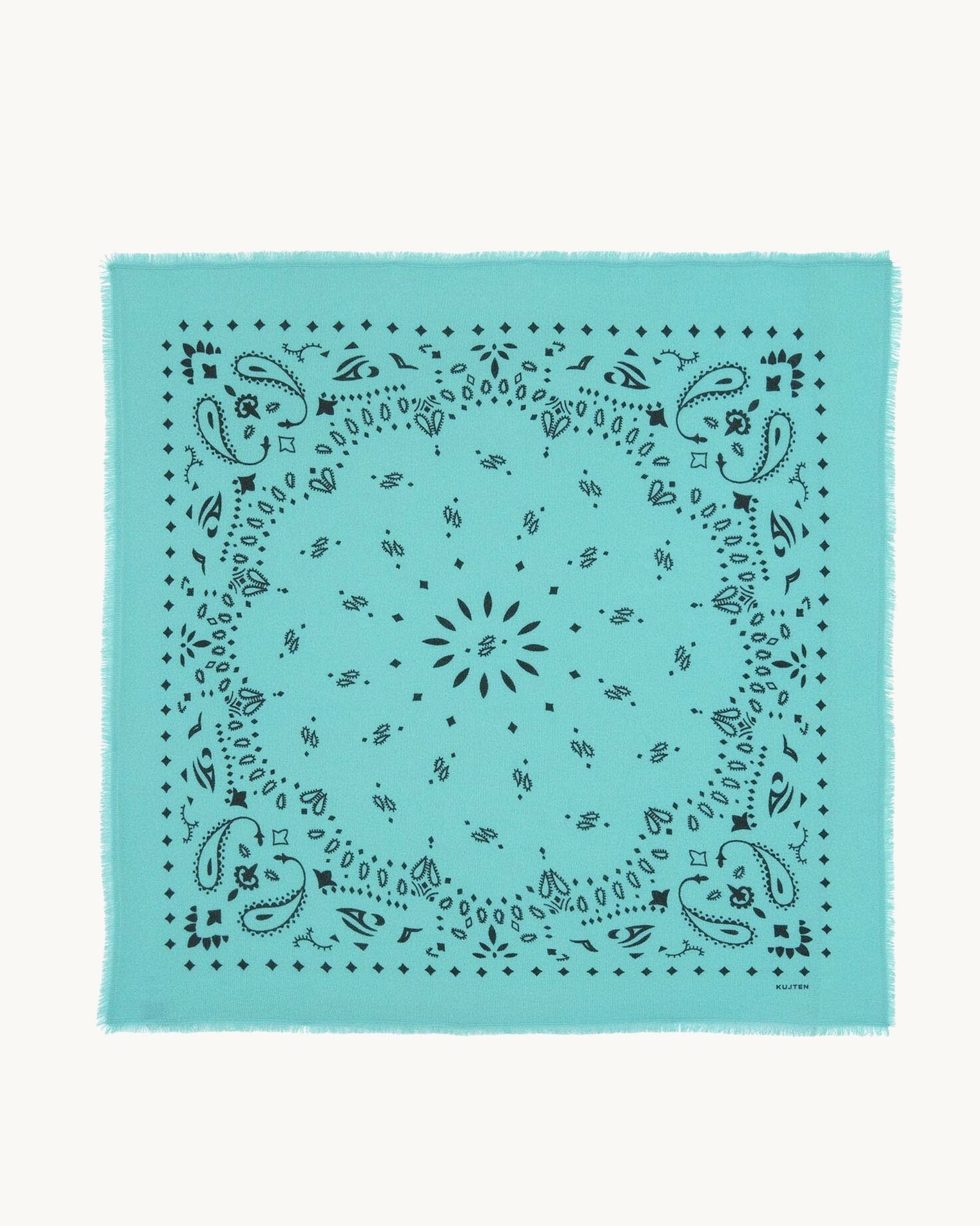 Bandana Hachiko Grand Bandana Cachemire Imprimé, 2 fils