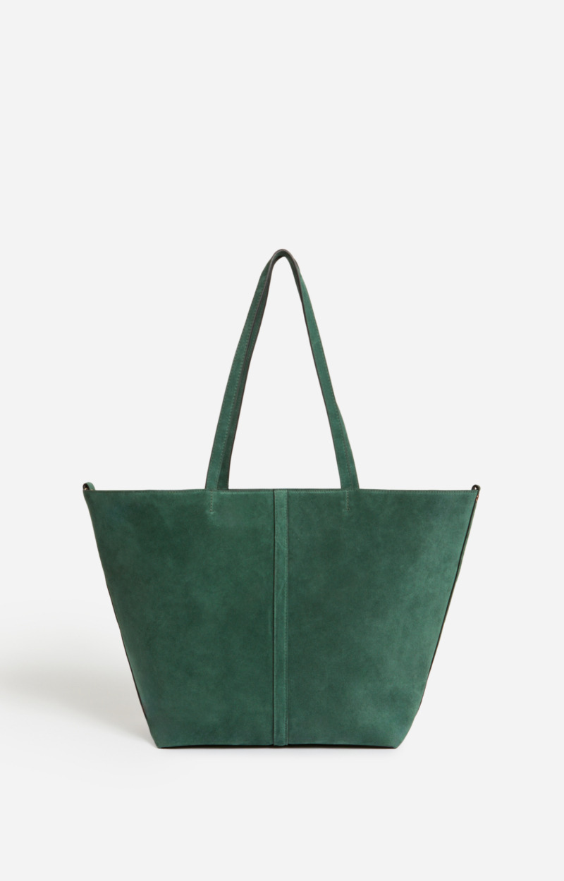 Petit Cabas Daily En Cuir Velours 100% Cuir de Vachette