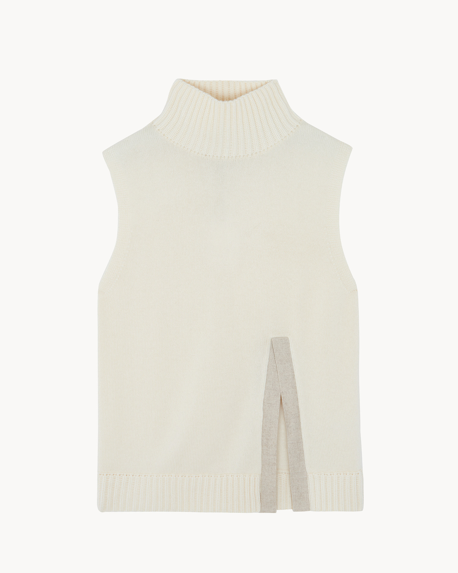 Pull Manal Pull Cachemire Femme Col Cheminée, 4 fils
