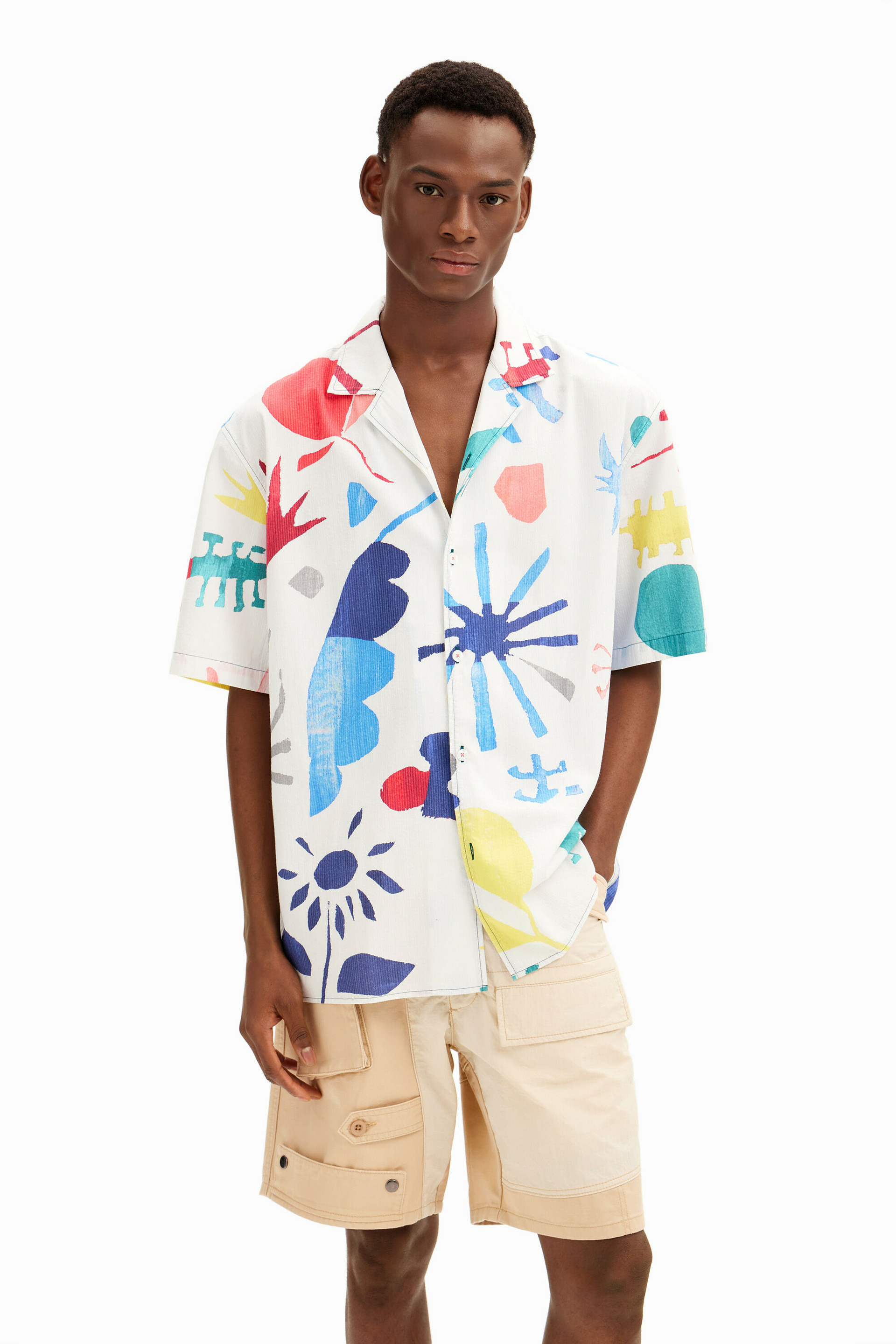 CHEMISE A MANCHE LONGUE STAR