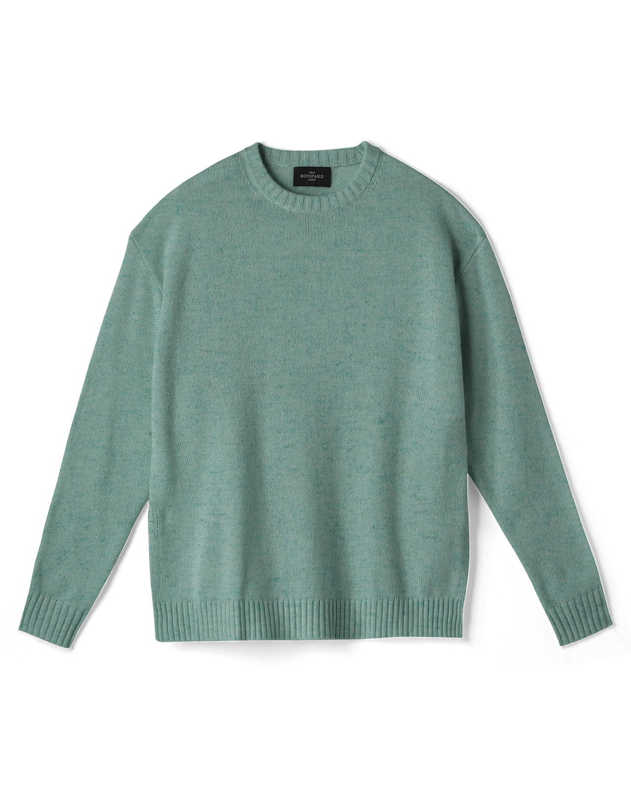 Pull col rond ample - Femme - FEUILLE