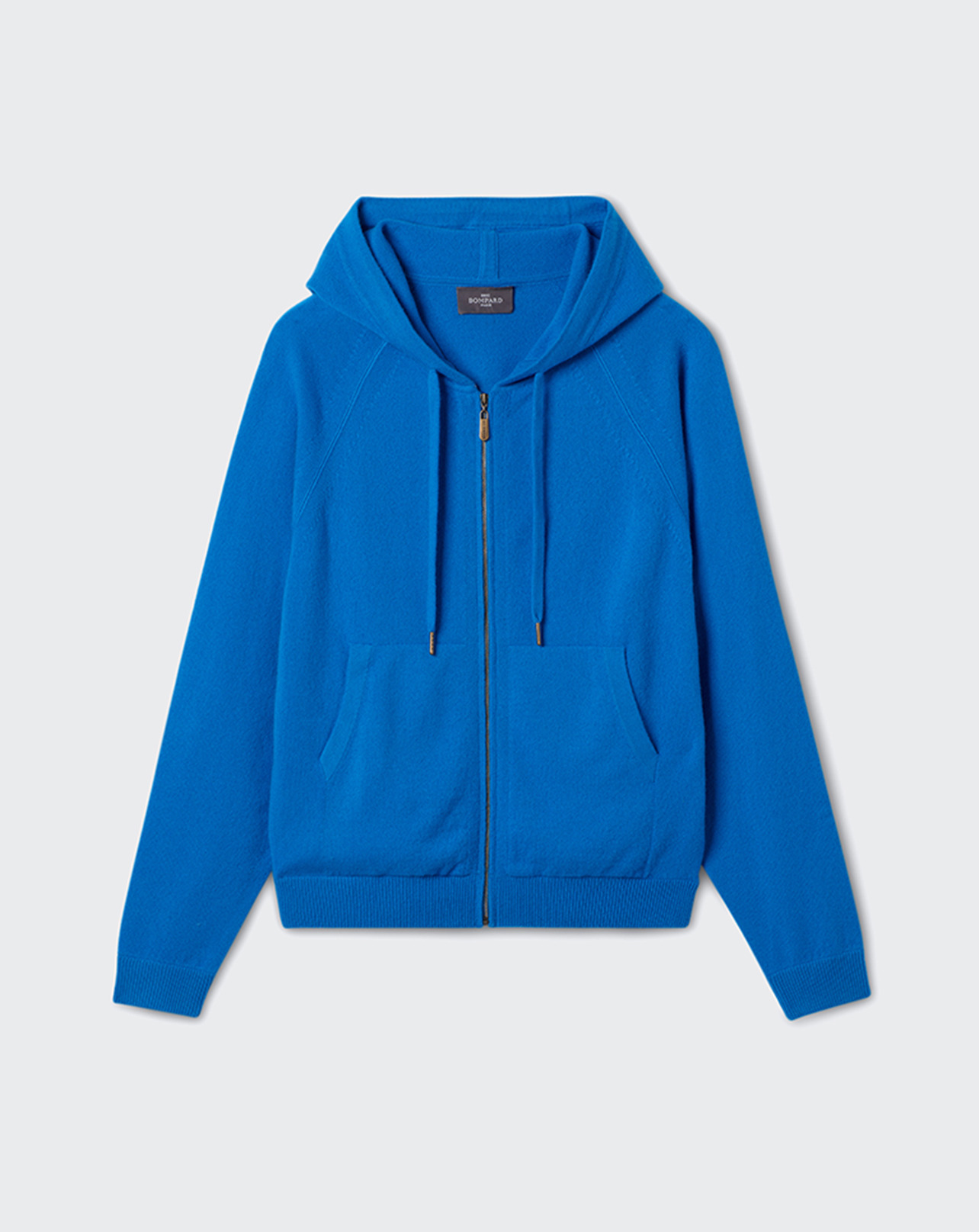 Sweat à capuche zippé casual - Femme - BLEU BRUNNERA