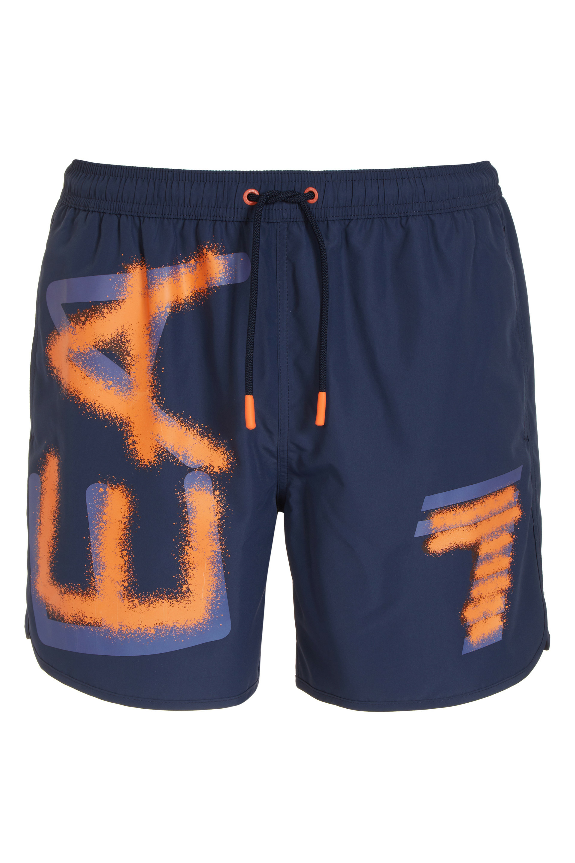 Boxer tissé pour homme - bleu marine