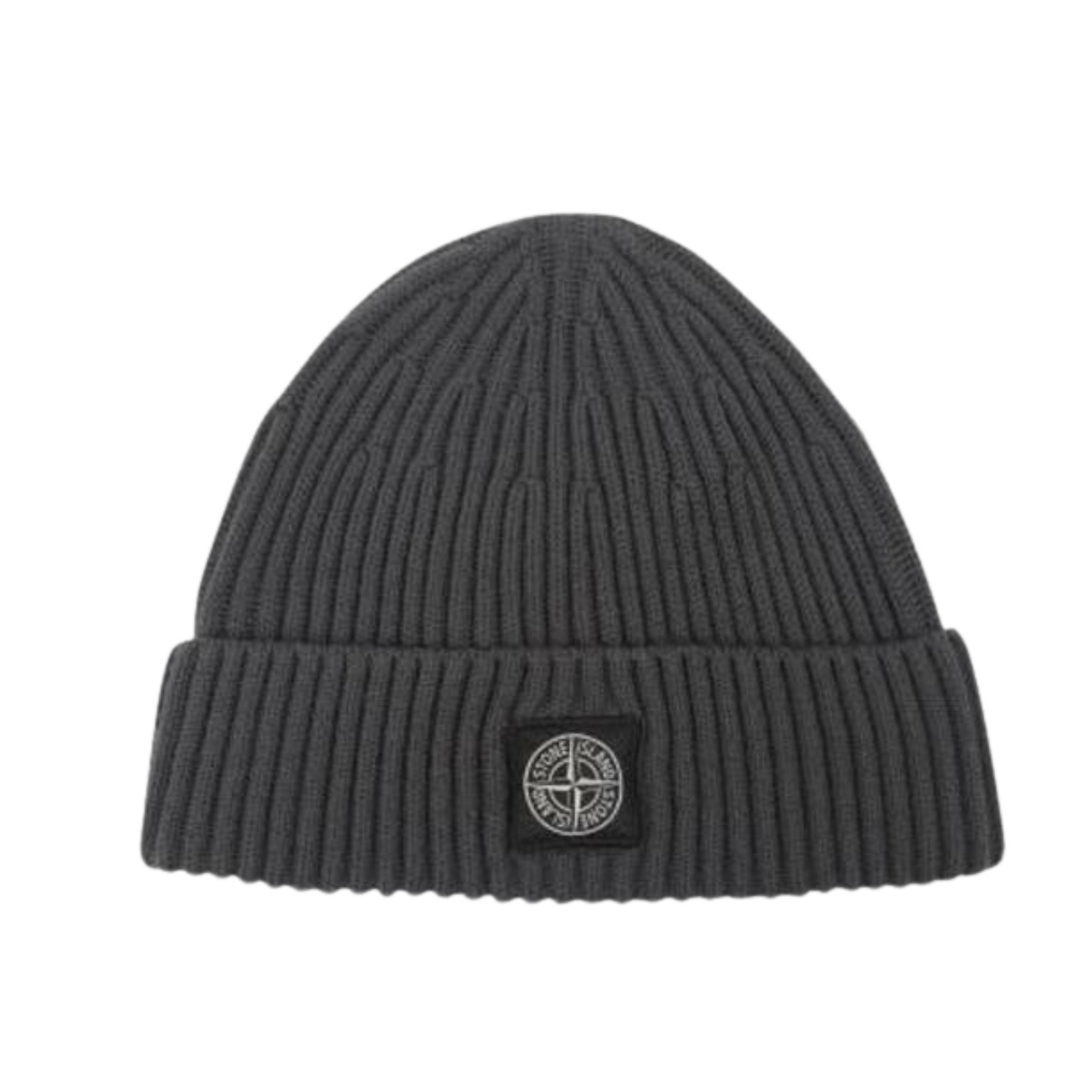 Stone Island Bonnet Laine Gris