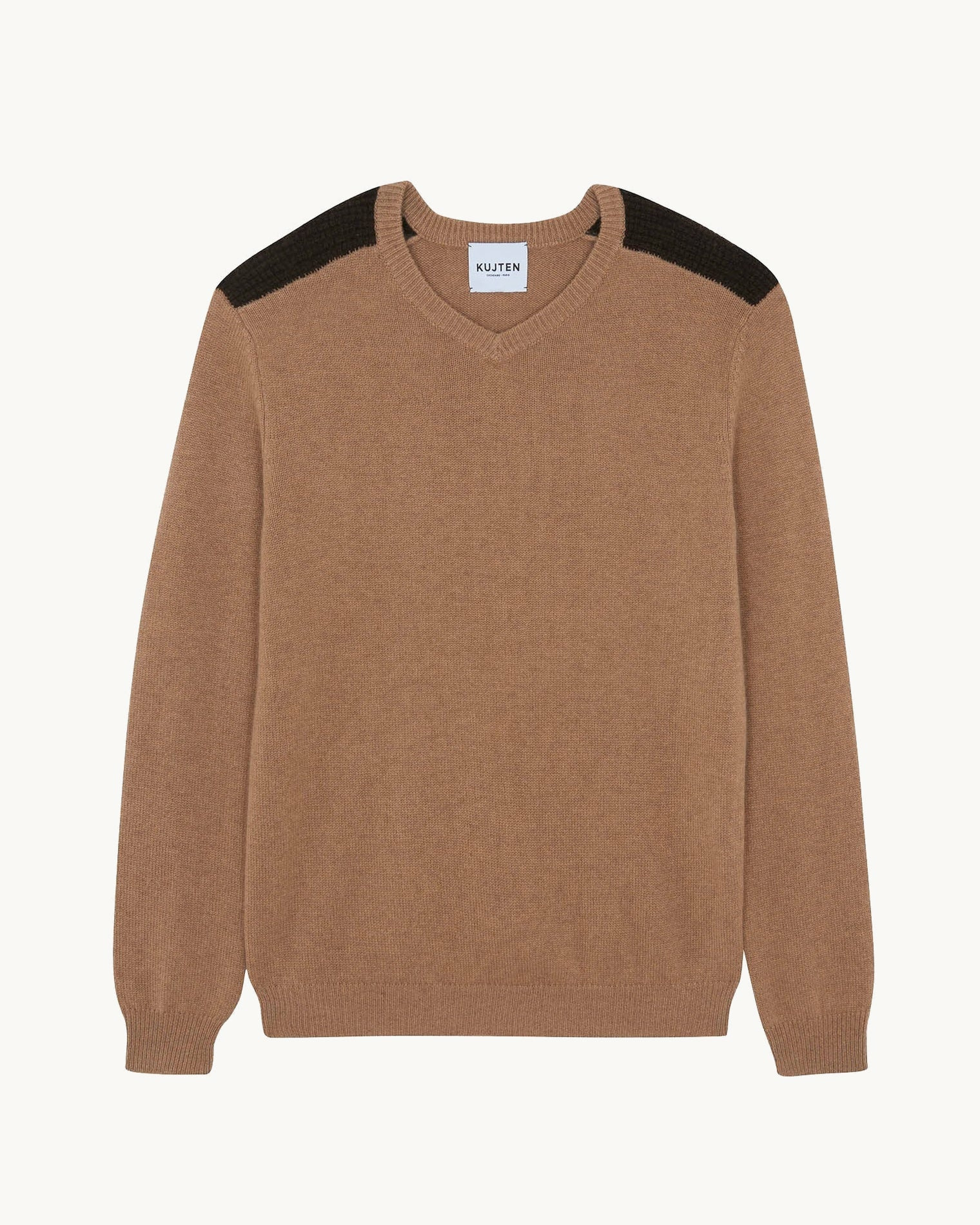 Pull Jerem marron camelo