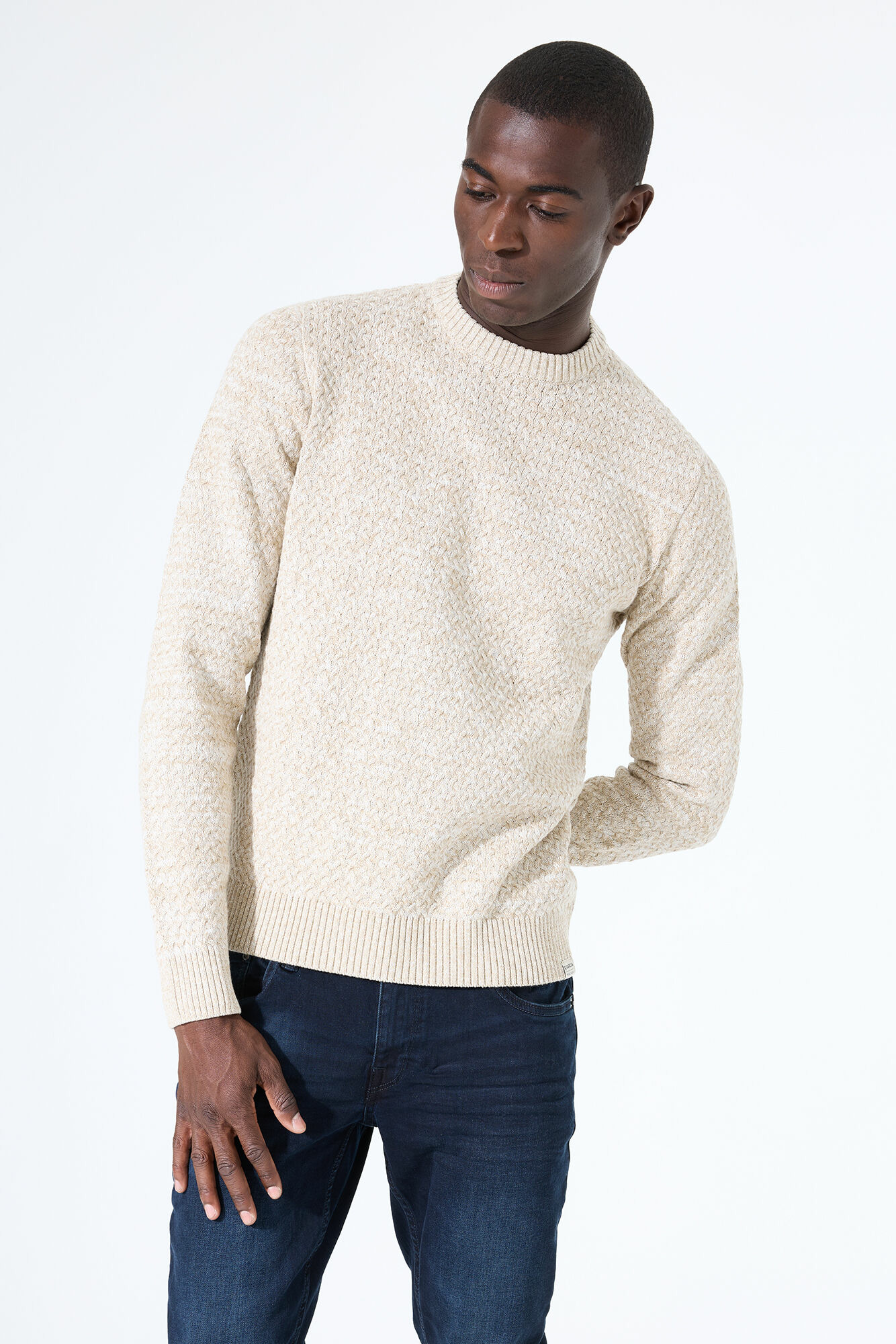 Men Sweater Grey