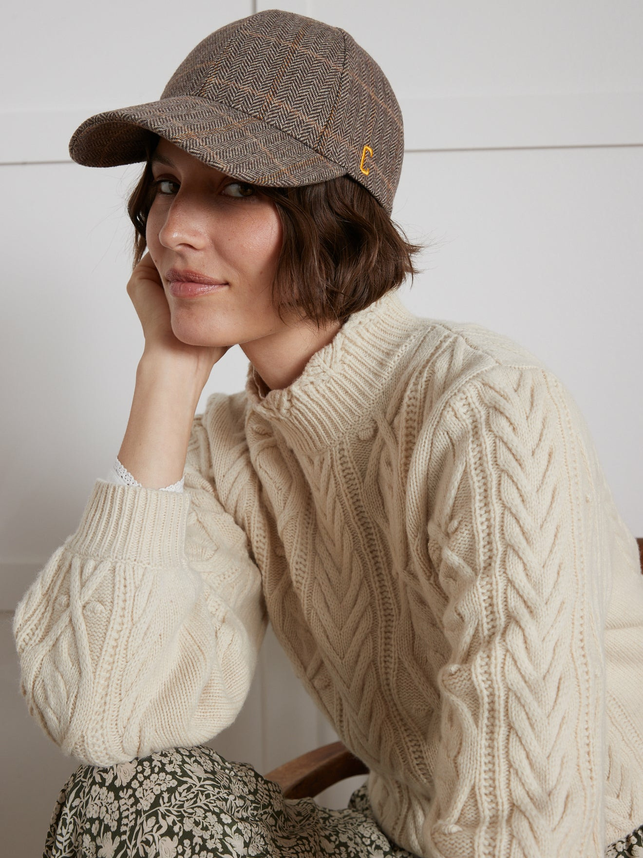 CASQUETTE TWEED