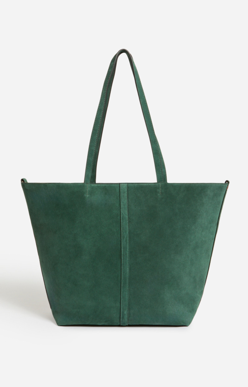 Grand Cabas Daily En Cuir Velours 100% Cuir de Vachette